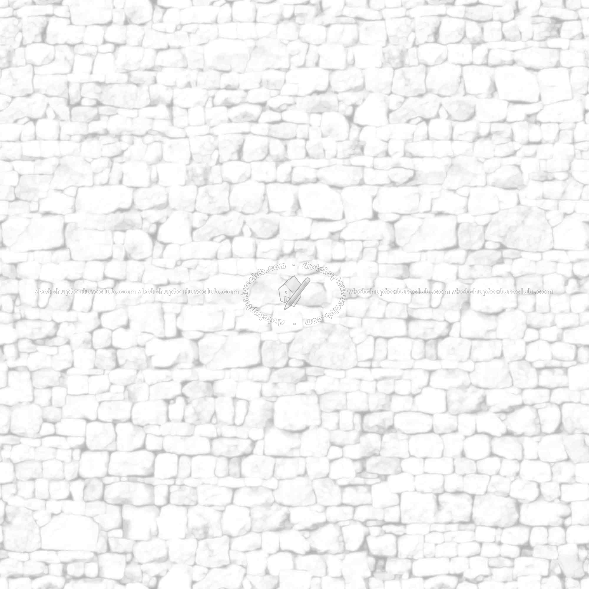 Textures   -   ARCHITECTURE   -   STONES WALLS   -   Stone walls  - Old wall stone texture seamless 08559 - Ambient occlusion