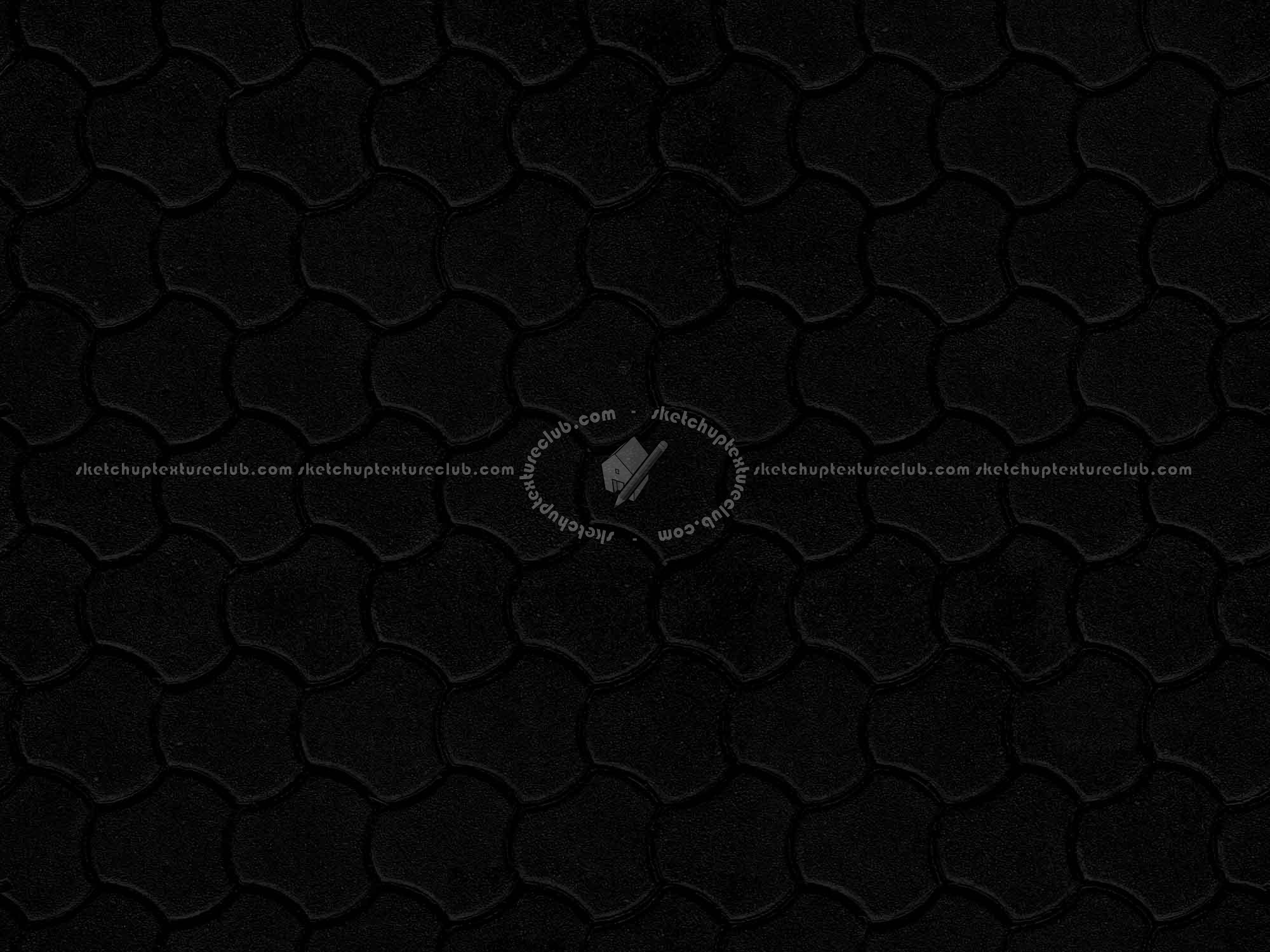 Textures   -   ARCHITECTURE   -   PAVING OUTDOOR   -   Concrete   -   Blocks regular  - Concrete paving outdoor texture seamless 19666 - Specular