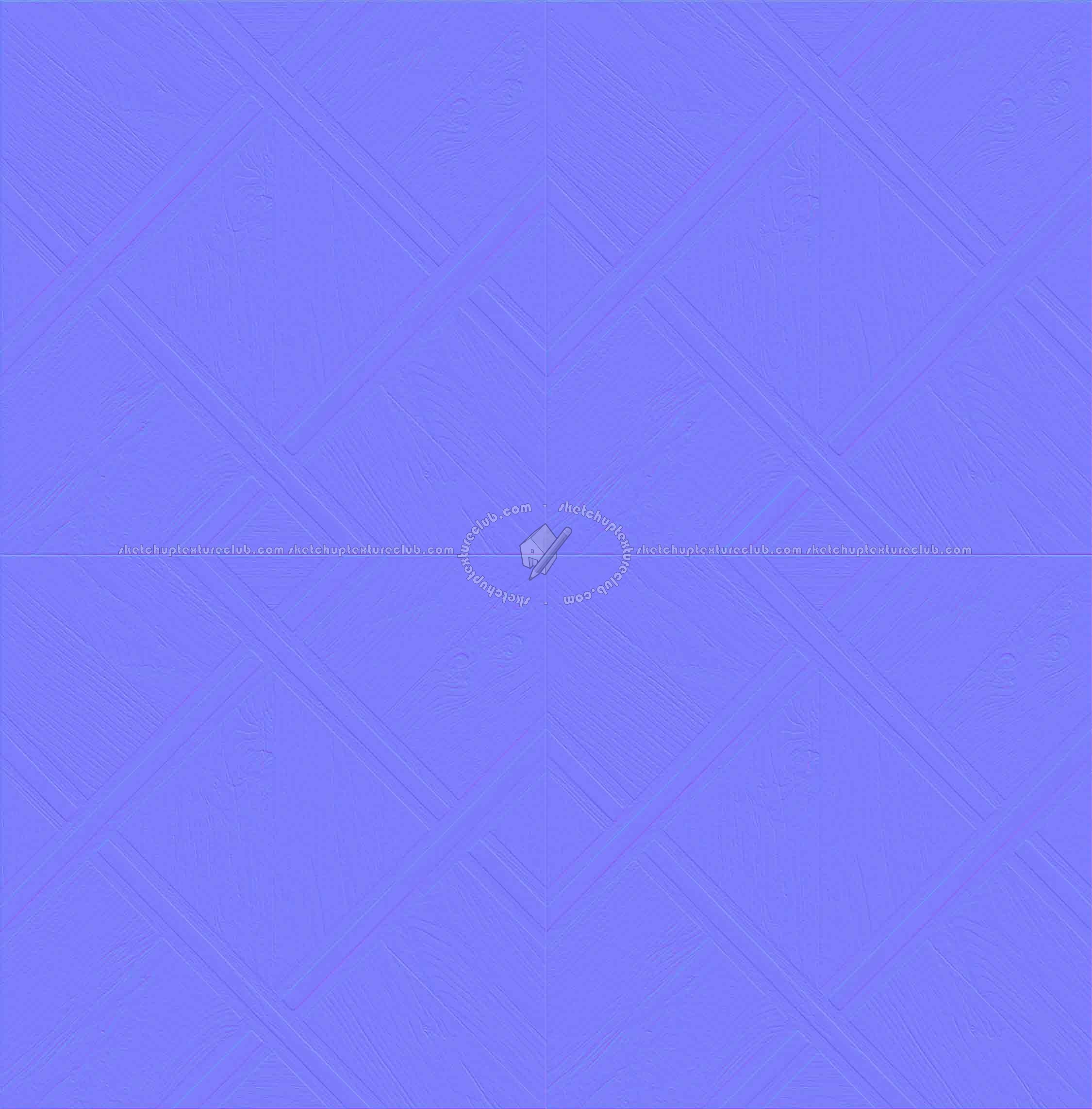 Textures   -   ARCHITECTURE   -   WOOD FLOORS   -   Geometric pattern  - Parquet geometric pattern texture seamless 20303 - Normal