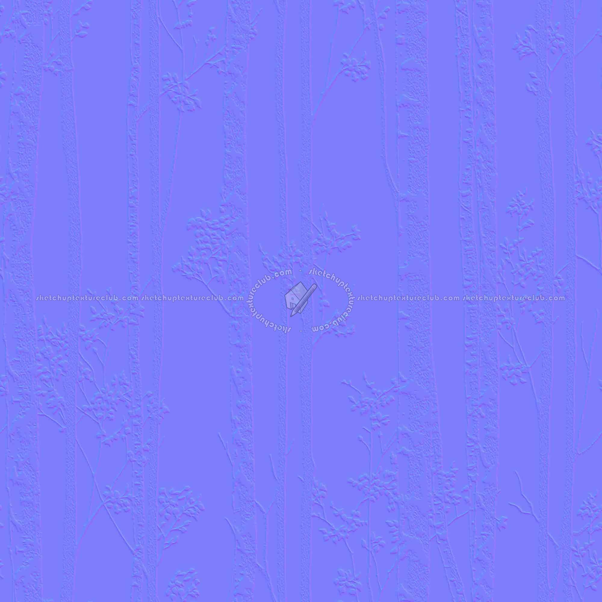 Textures   -   MATERIALS   -   WALLPAPER   -   various patterns  - Vinyl wallpaper PBR texture seamless 22079 - Normal