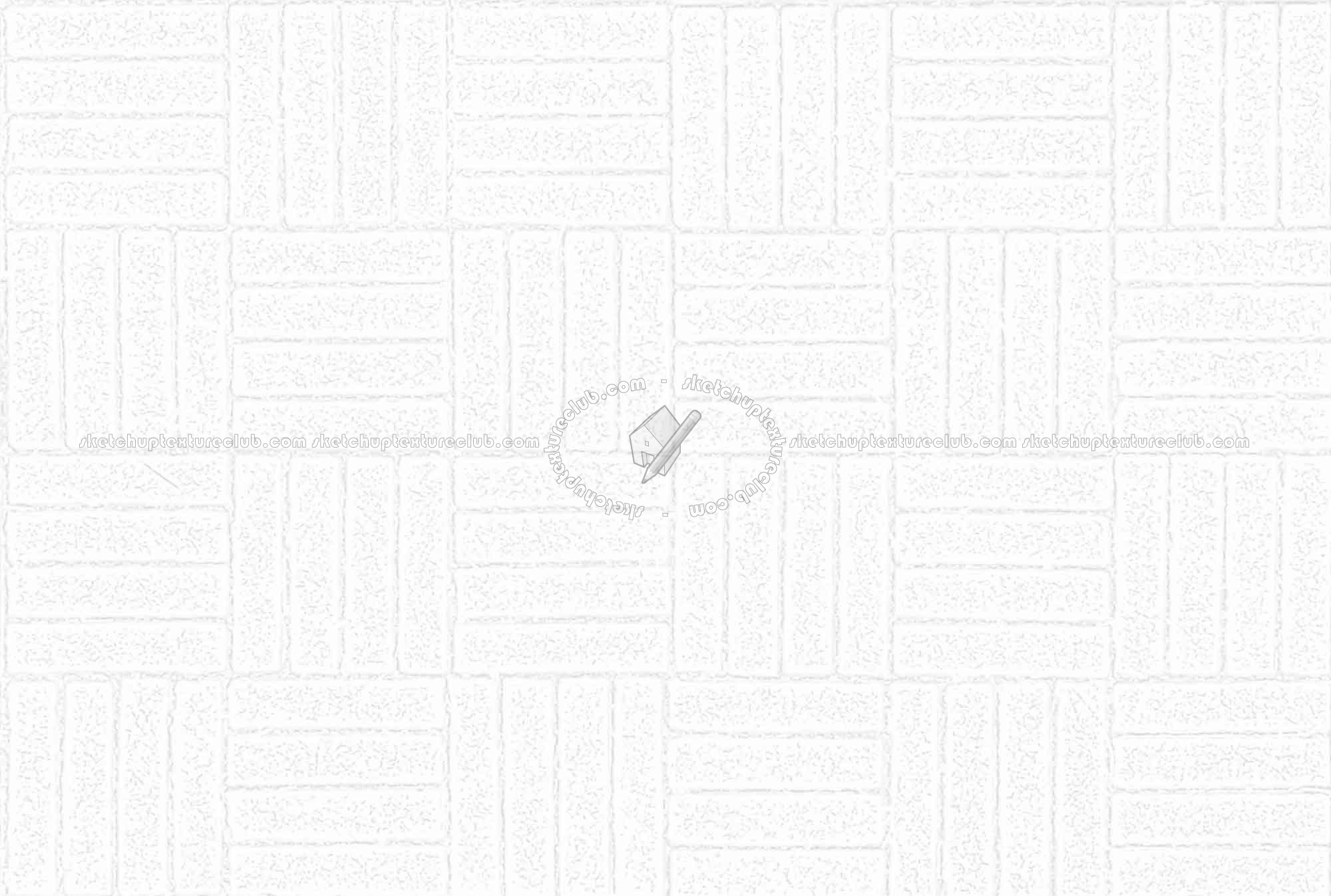 Textures   -   ARCHITECTURE   -   PAVING OUTDOOR   -   Concrete   -   Blocks regular  - Concrete paving outdoor texture seamless 19675 - Ambient occlusion