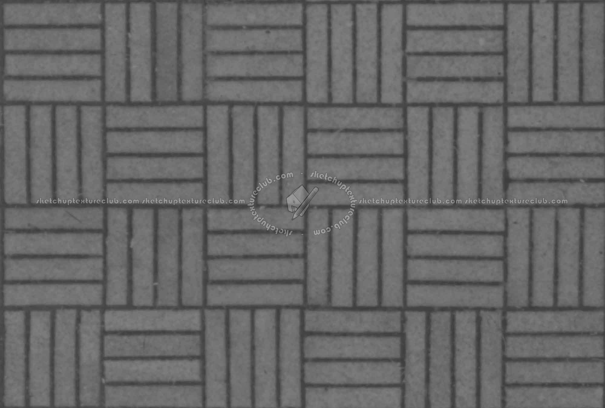 Textures   -   ARCHITECTURE   -   PAVING OUTDOOR   -   Concrete   -   Blocks regular  - Concrete paving outdoor texture seamless 19675 - Displacement