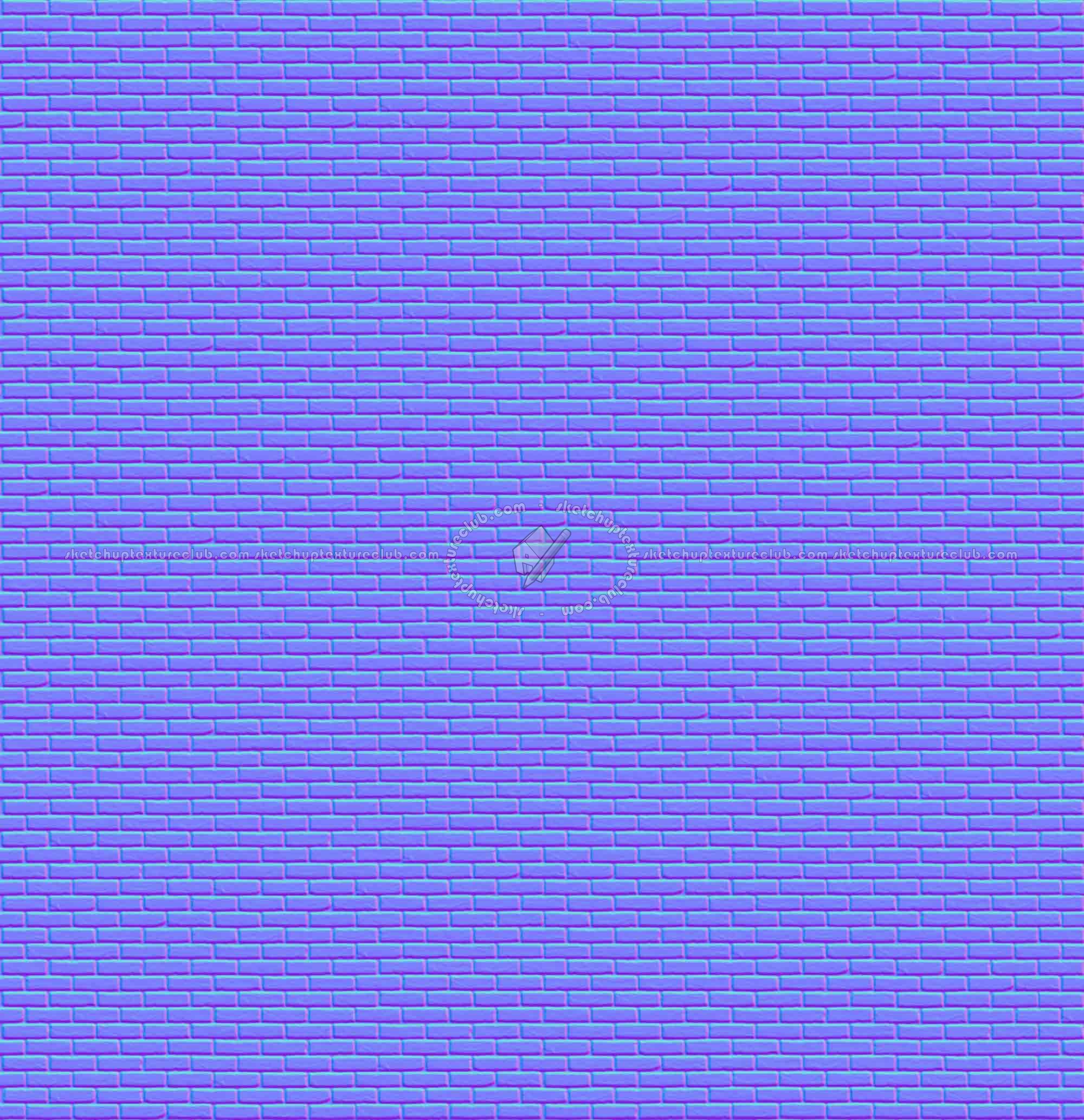 Textures   -   ARCHITECTURE   -   BRICKS   -   Facing Bricks   -   Rustic  - Rustic bricks texture seamless 17259 - Normal