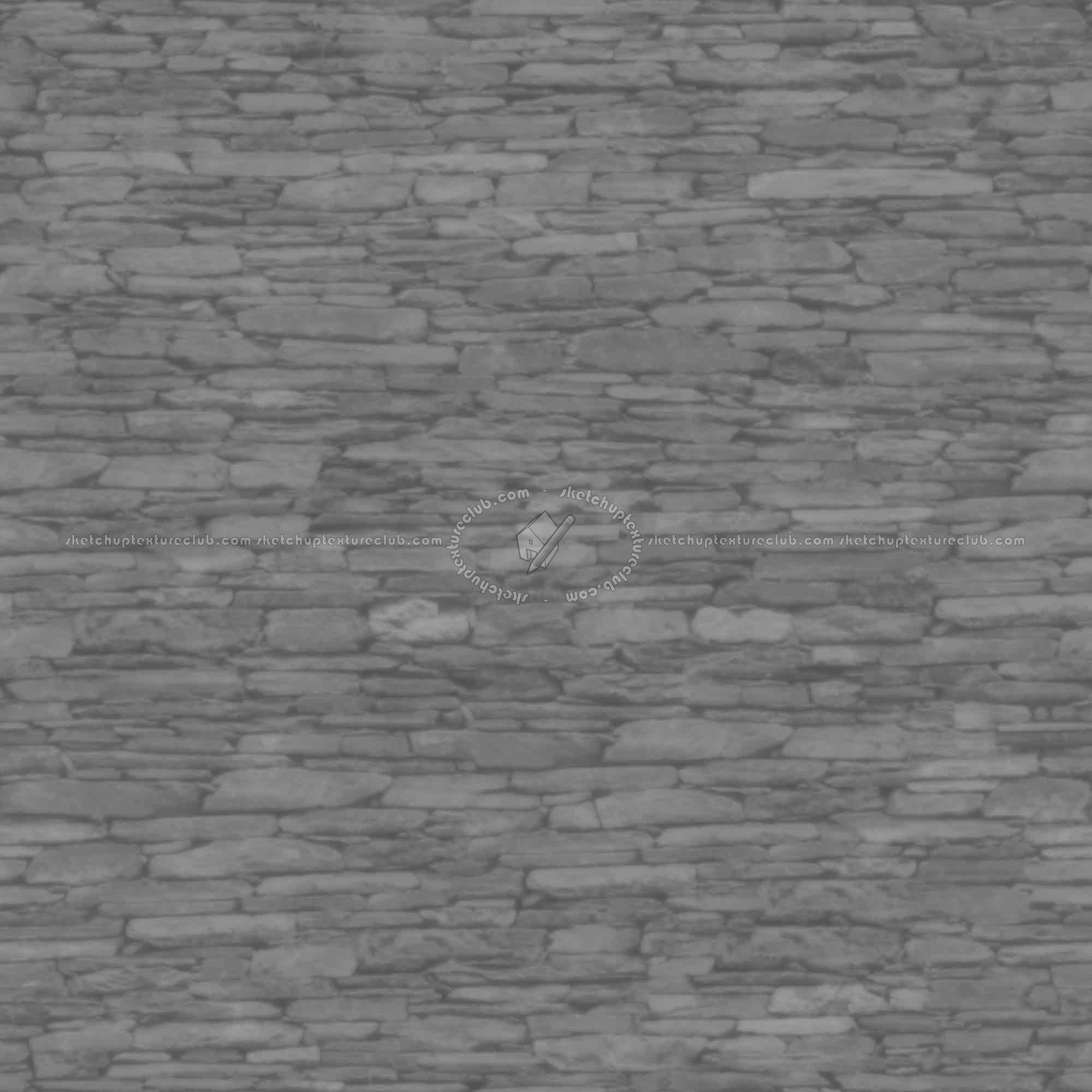 Textures   -   ARCHITECTURE   -   STONES WALLS   -   Stone walls  - Old wall stone texture seamless 08565 - Displacement