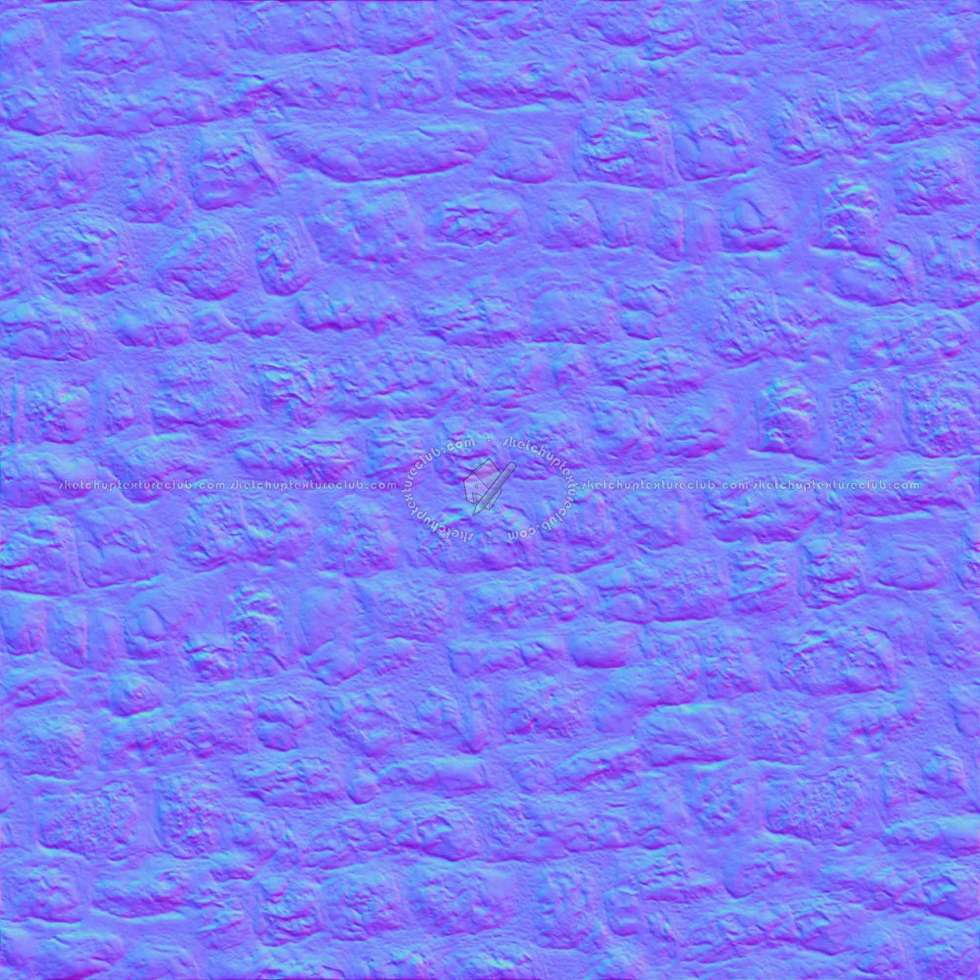 Textures   -   ARCHITECTURE   -   STONES WALLS   -   Stone walls  - Old wall stone texture seamless 08566 - Normal