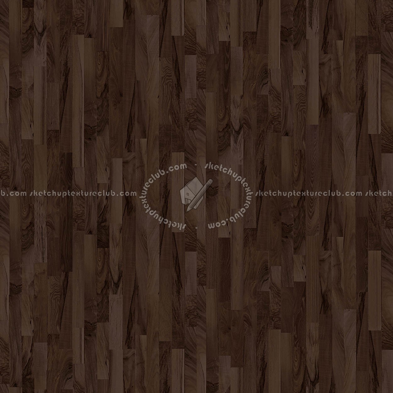 Textures   -   ARCHITECTURE   -   WOOD FLOORS   -   Parquet dark  - Dark parquet flooring texture seamless 05071 (seamless)