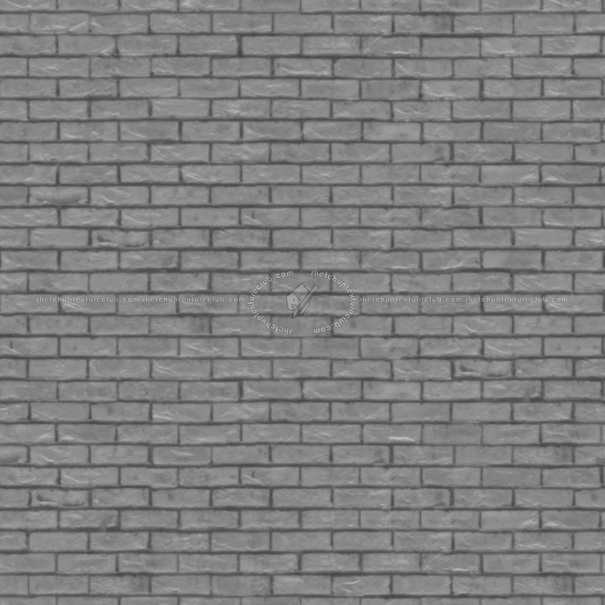 Textures   -   ARCHITECTURE   -   BRICKS   -   Dirty Bricks  - Dirty bricks texture seamless 00160 - Displacement