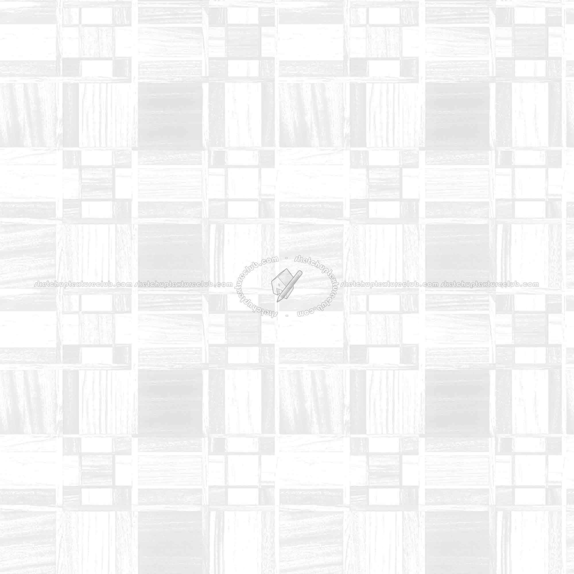 Textures   -   ARCHITECTURE   -   WOOD FLOORS   -   Parquet square  - Wood flooring square texture seamless 05404 - Ambient occlusion