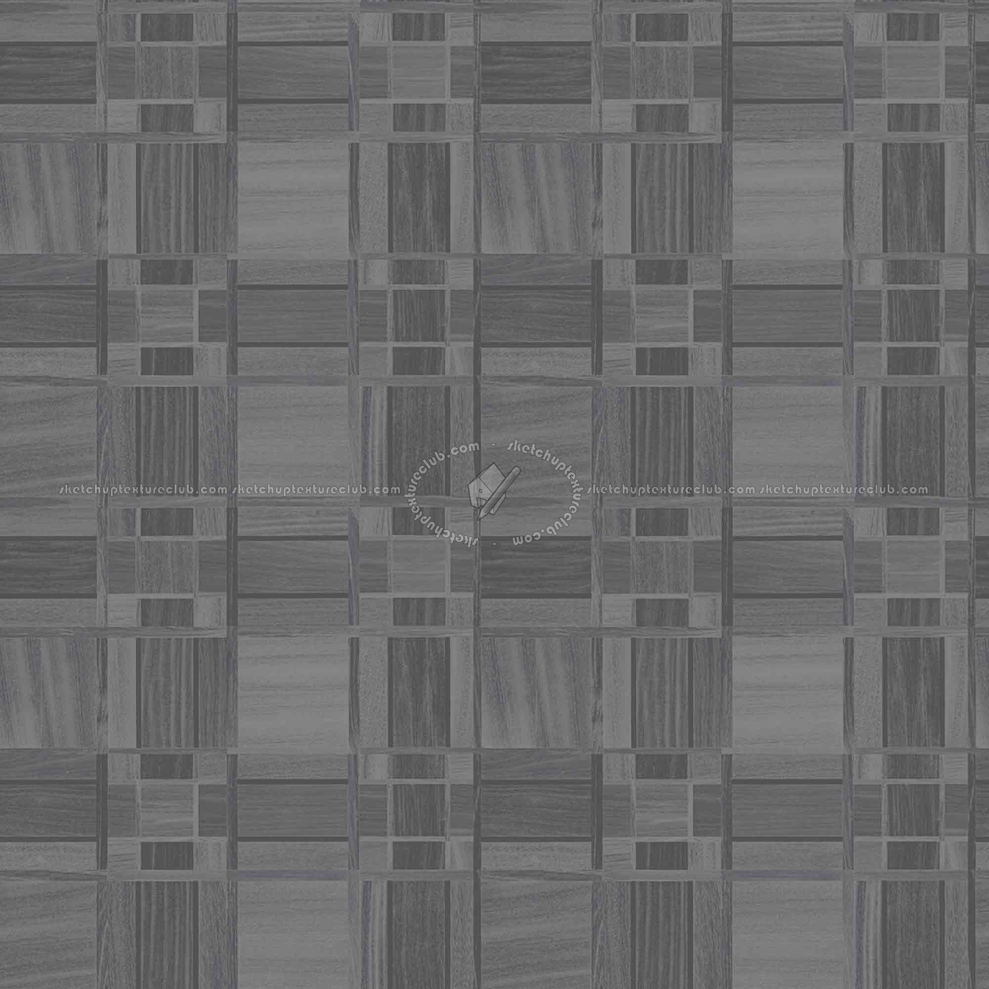 Textures   -   ARCHITECTURE   -   WOOD FLOORS   -   Parquet square  - Wood flooring square texture seamless 05404 - Specular