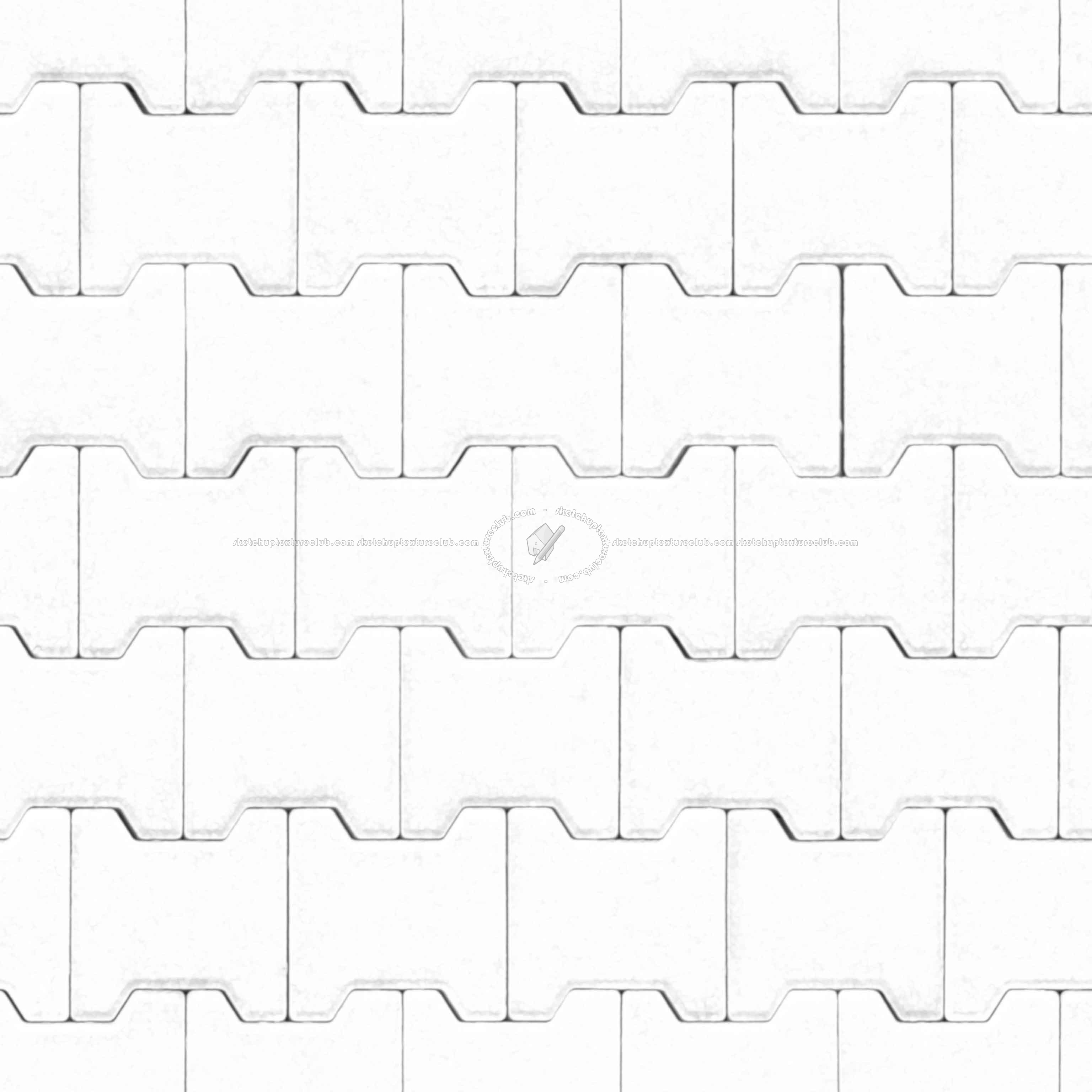 Textures   -   ARCHITECTURE   -   PAVING OUTDOOR   -   Concrete   -   Blocks regular  - concrete paving outdoor texture seamless 21342 - Ambient occlusion