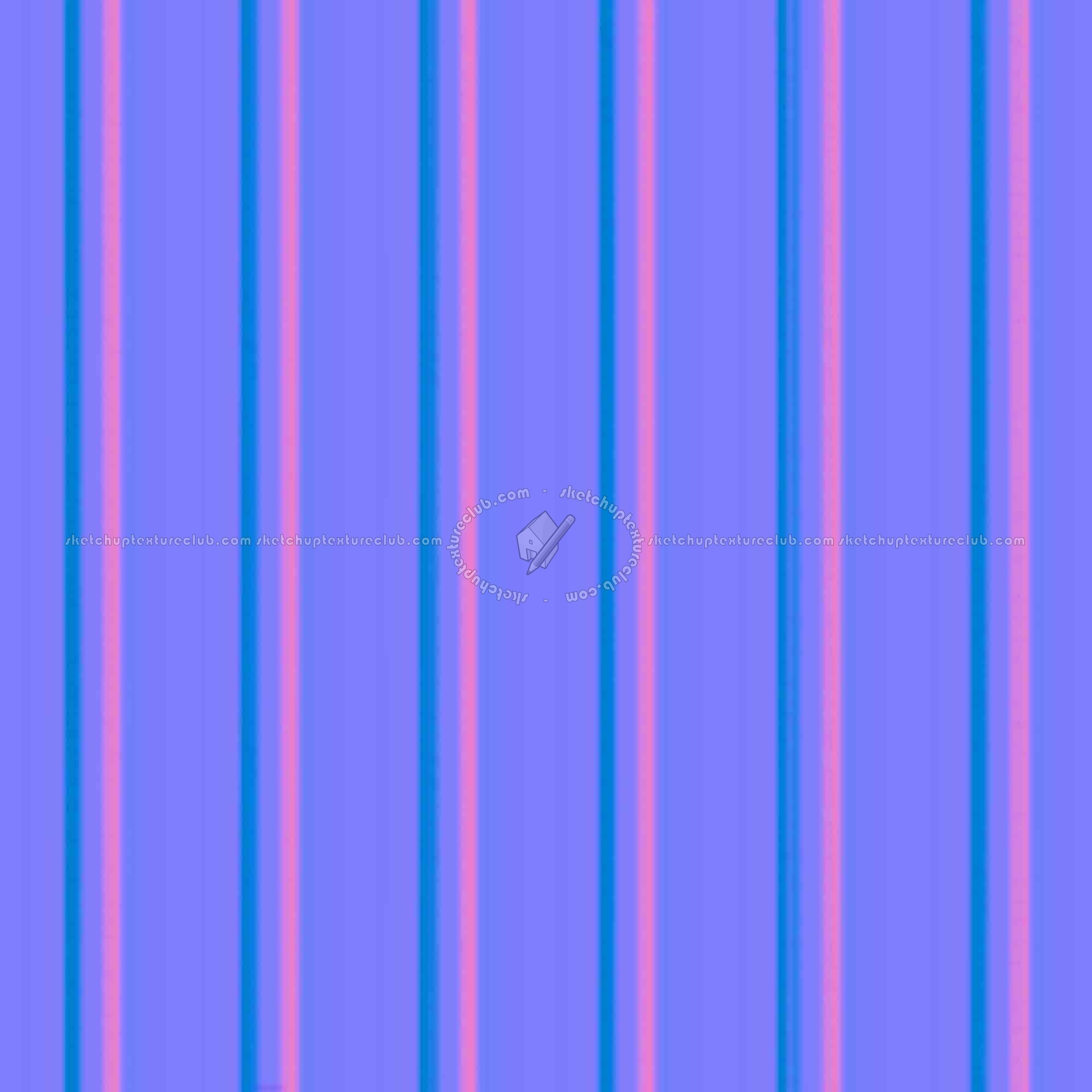 Textures   -   ARCHITECTURE   -   ROOFINGS   -   Metal roofs  - Metal rufing texture seamless 03772 - Normal