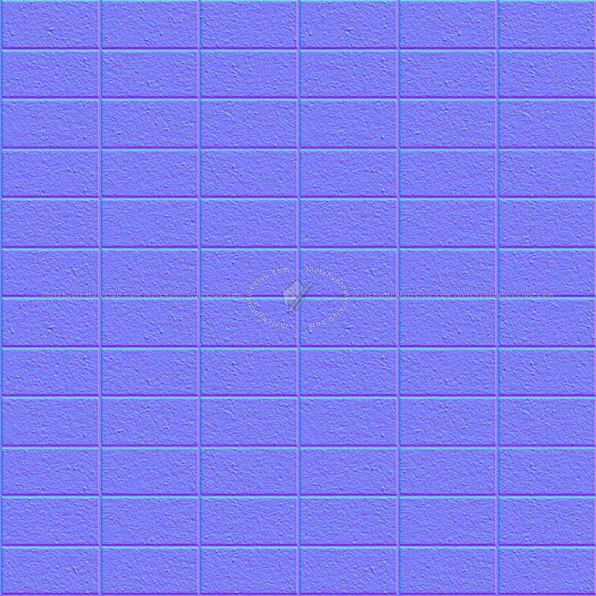 Textures   -   ARCHITECTURE   -   PAVING OUTDOOR   -   Concrete   -   Blocks regular  - Concrete paving PBR texture seamless 21965 - Normal