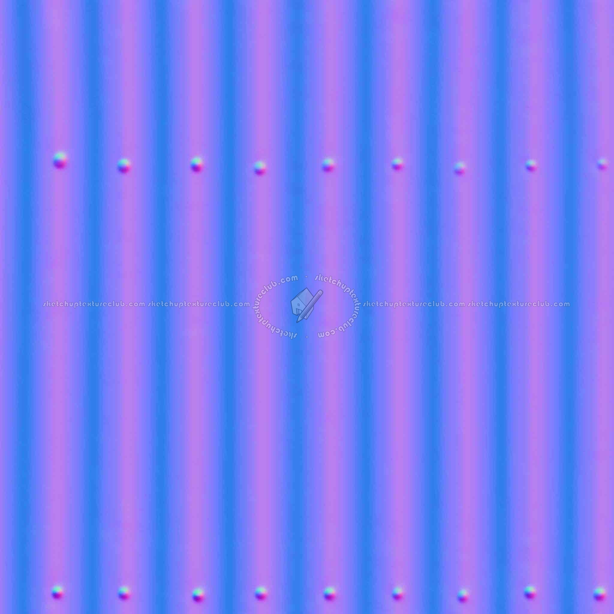 Textures   -   ARCHITECTURE   -   ROOFINGS   -   Metal roofs  - Metal rufing texture seamless 03773 - Normal