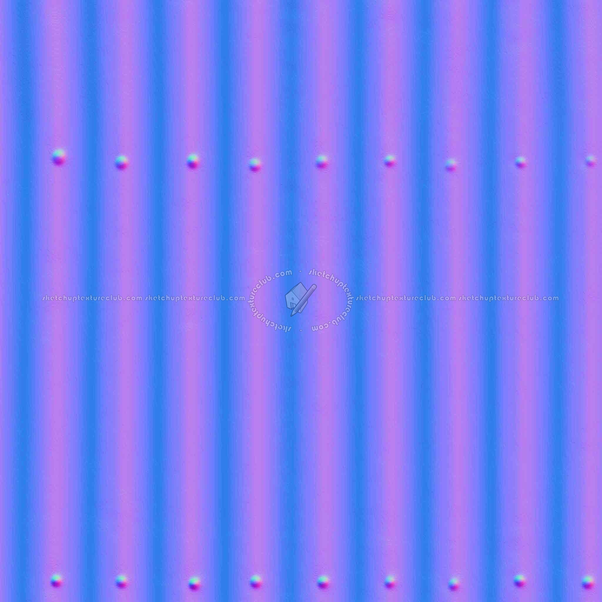 Textures   -   ARCHITECTURE   -   ROOFINGS   -   Metal roofs  - Metal rufing texture seamless 03774 - Normal