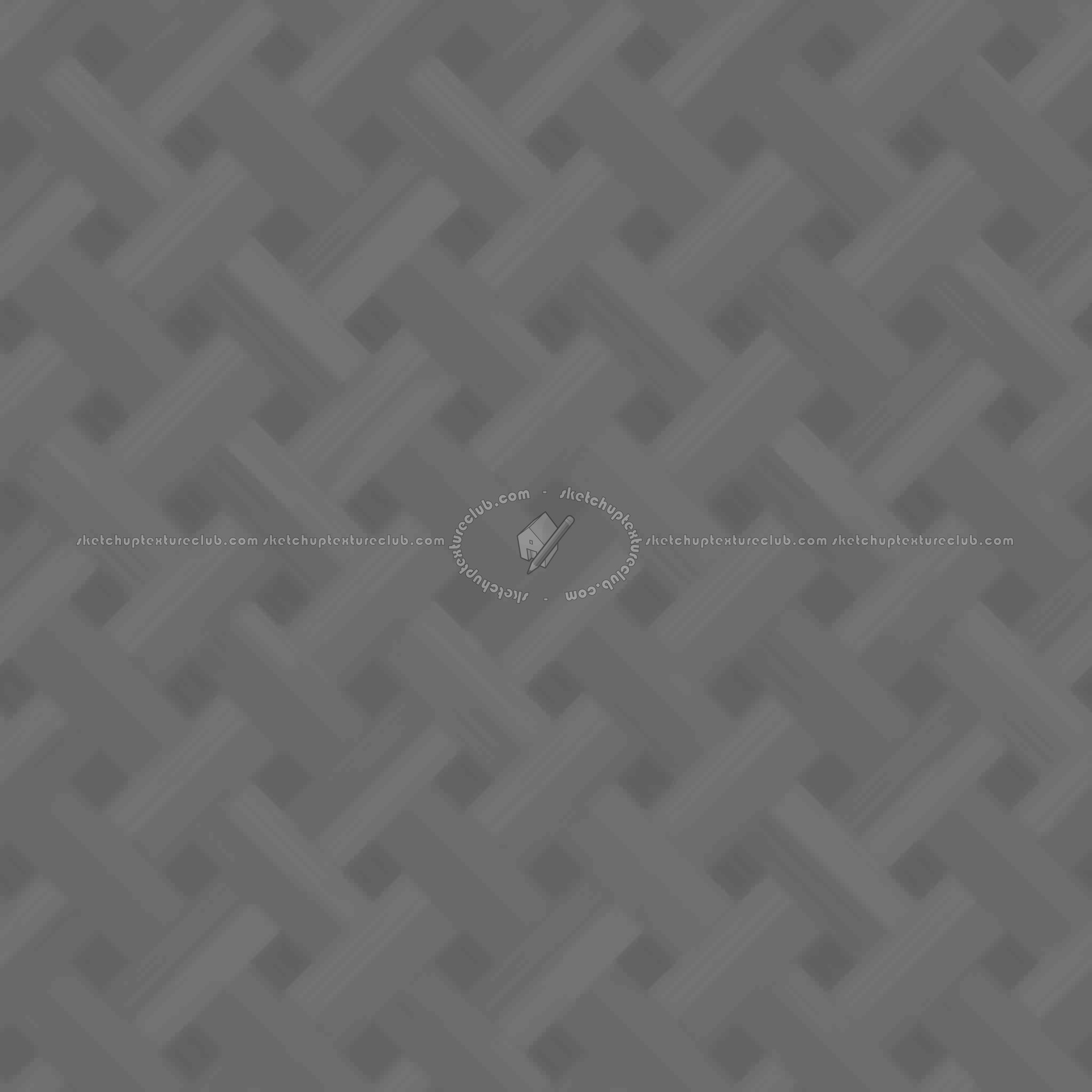 Textures   -   ARCHITECTURE   -   WOOD FLOORS   -   Geometric pattern  - Parquet basket weave PBR texture seamless 21466 - Displacement