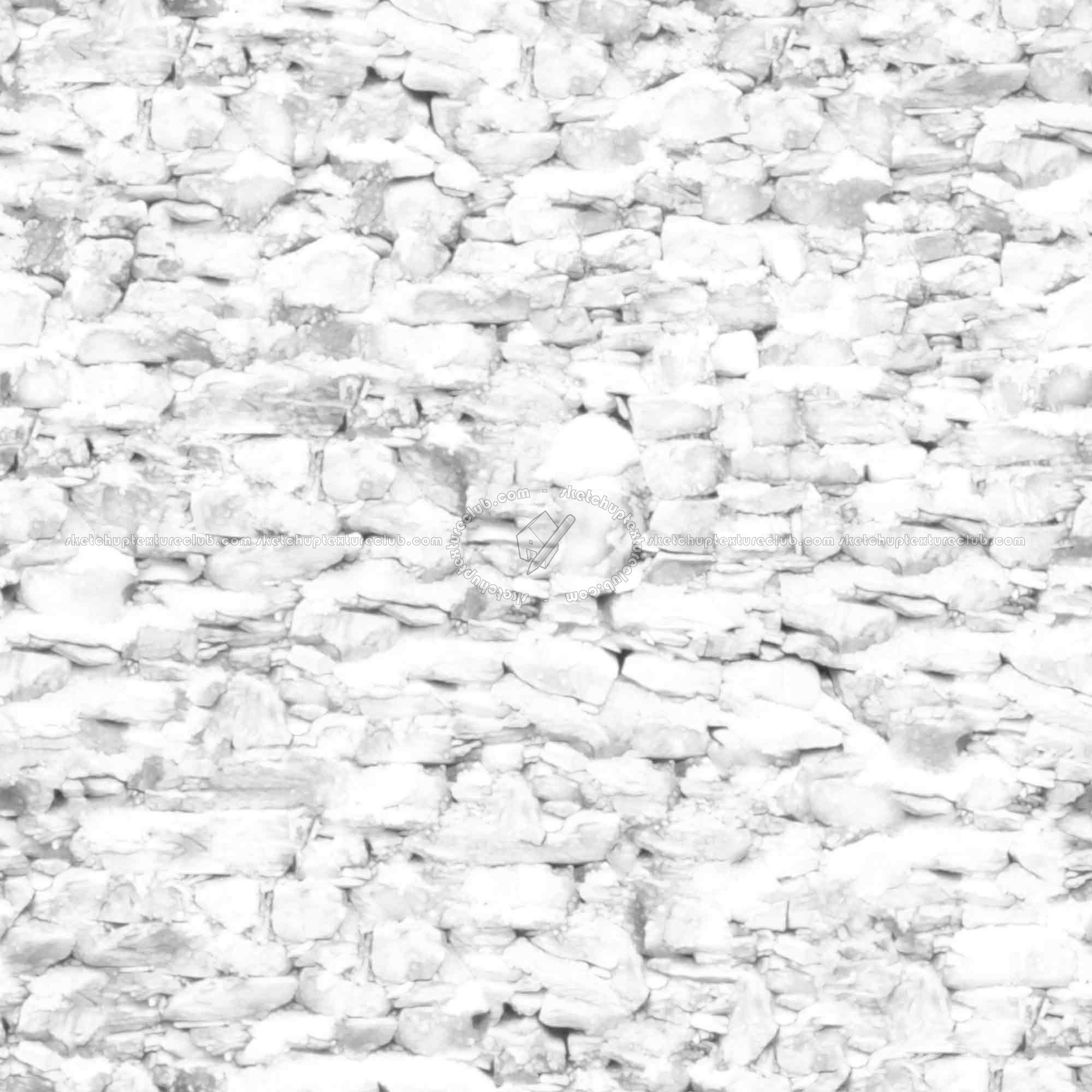 Textures   -   ARCHITECTURE   -   STONES WALLS   -   Stone walls  - Old wall stone texture seamless 08574 - Ambient occlusion