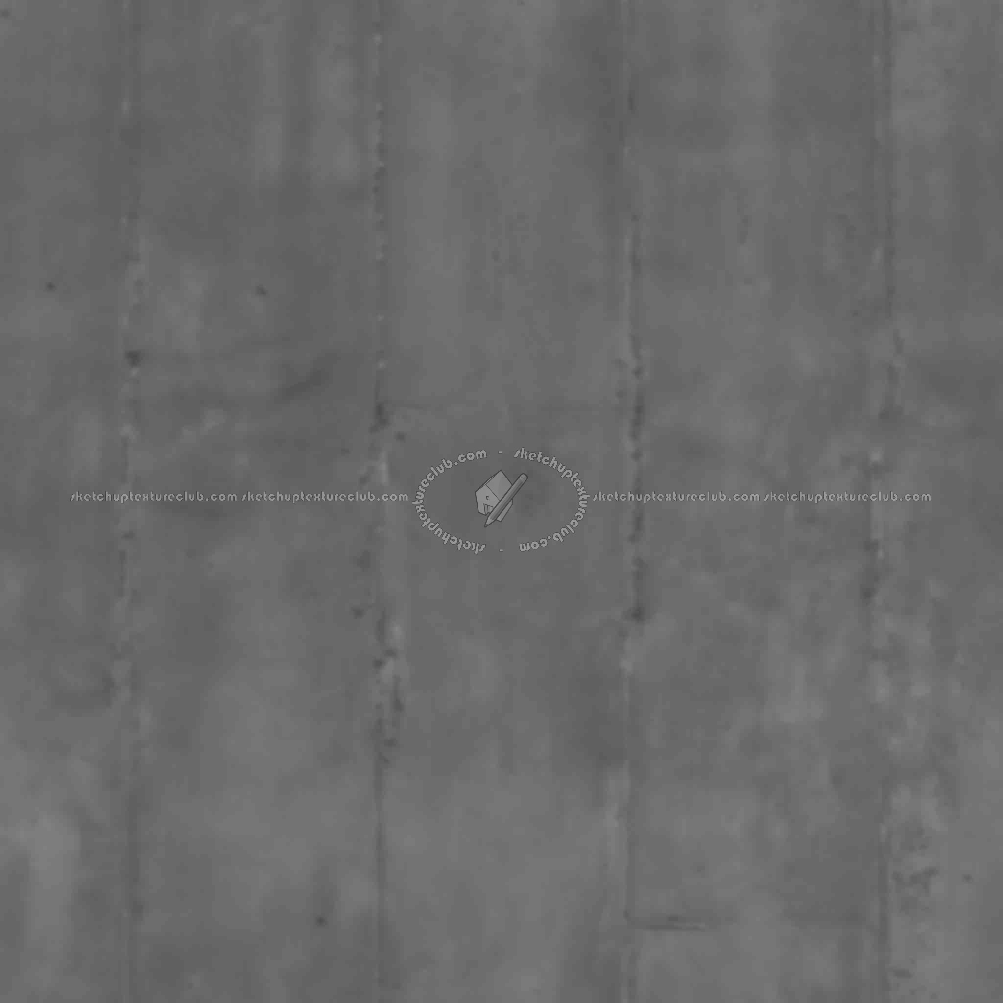 Textures   -   ARCHITECTURE   -   ROOFINGS   -   Metal roofs  - Dirty metal rufing texture seamless 03776 - Displacement