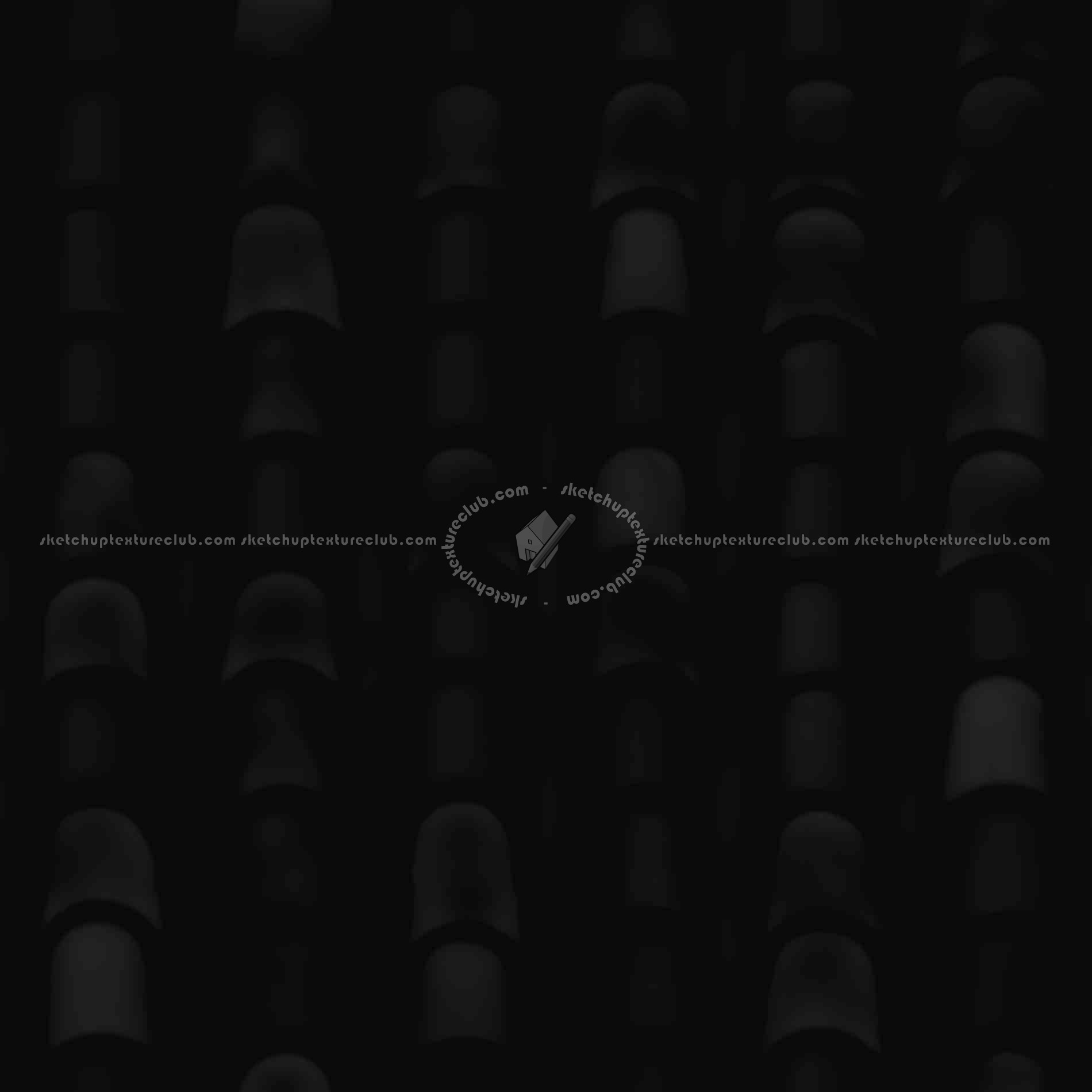 Textures   -   ARCHITECTURE   -   ROOFINGS   -   Clay roofs  - Clay roof texture seamless 19566 - Specular