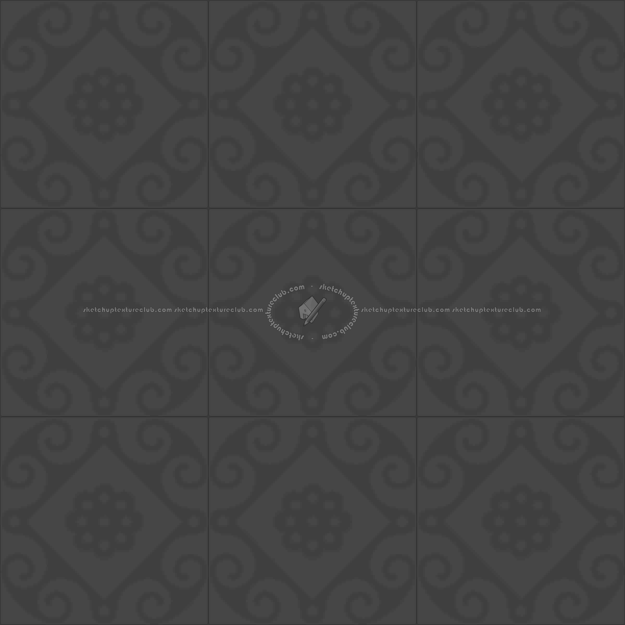 Textures   -   ARCHITECTURE   -   TILES INTERIOR   -   Ornate tiles   -   Geometric patterns  - Geometric patterns tile texture seamless 21241 - Displacement