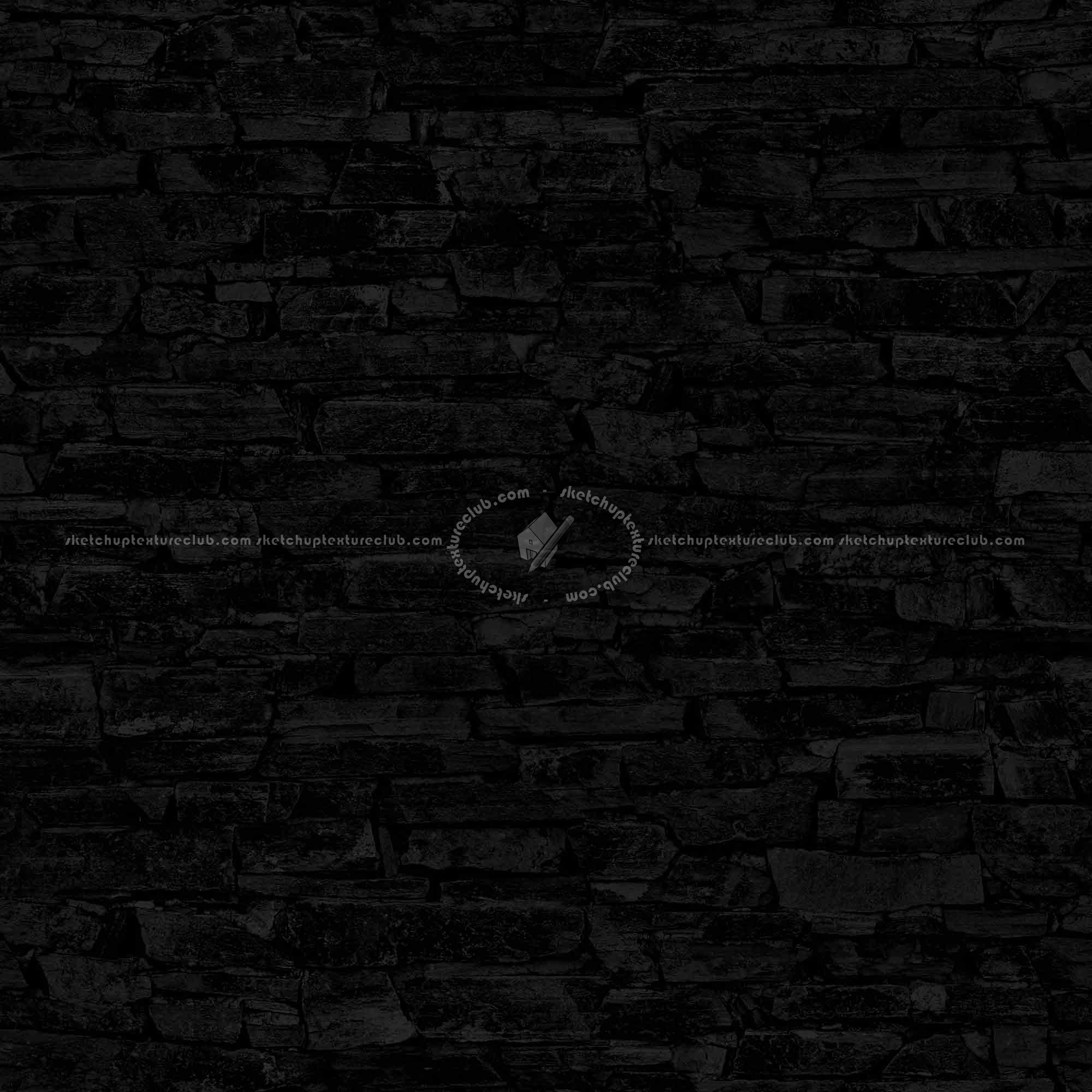Textures   -   ARCHITECTURE   -   STONES WALLS   -   Stone walls  - Old wall stone texture seamless 08576 - Specular