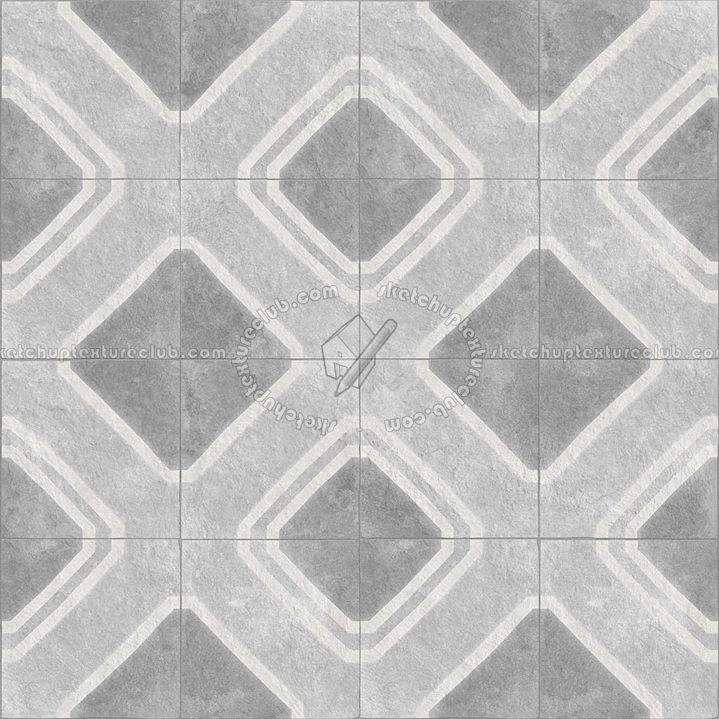 Textures   -   ARCHITECTURE   -   TILES INTERIOR   -   Ornate tiles   -   Geometric patterns  - Ceramic geometric tiles PBR texture seamless 21924 (seamless)