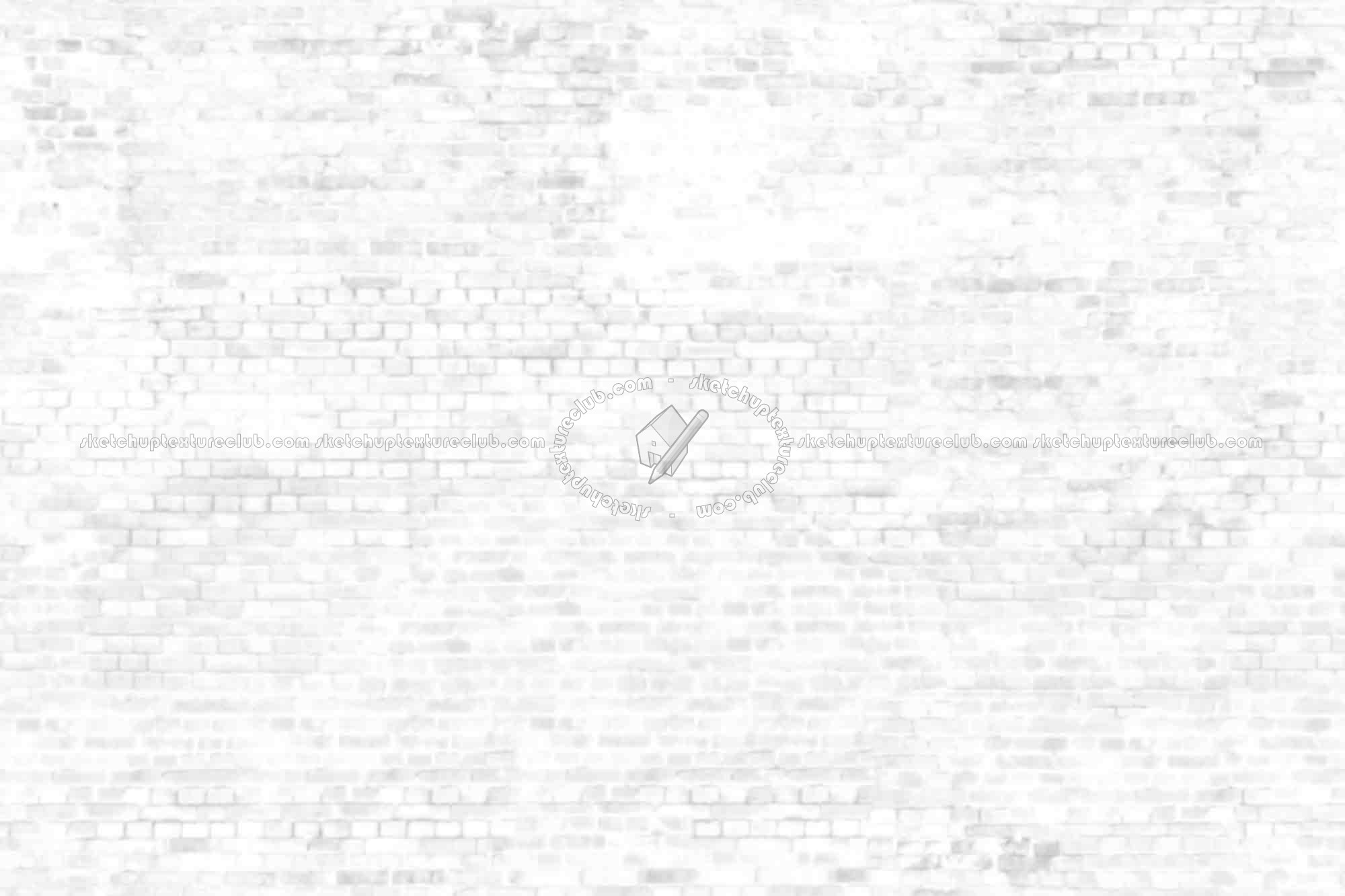 Textures   -   ARCHITECTURE   -   BRICKS   -   Dirty Bricks  - Dirty bricks texture seamless 00161 - Ambient occlusion