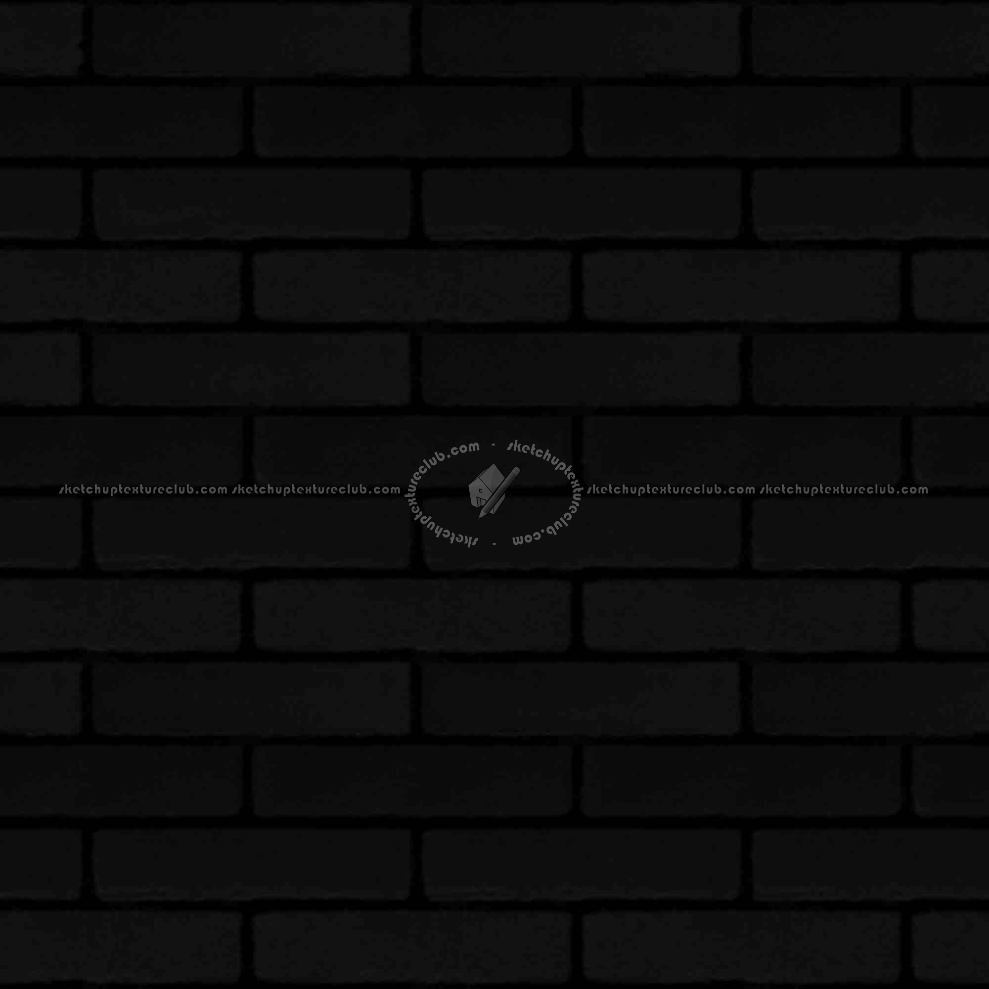 Textures   -   ARCHITECTURE   -   BRICKS   -   Facing Bricks   -   Smooth  - Facing smooth bricks texture seamless 00268 - Specular