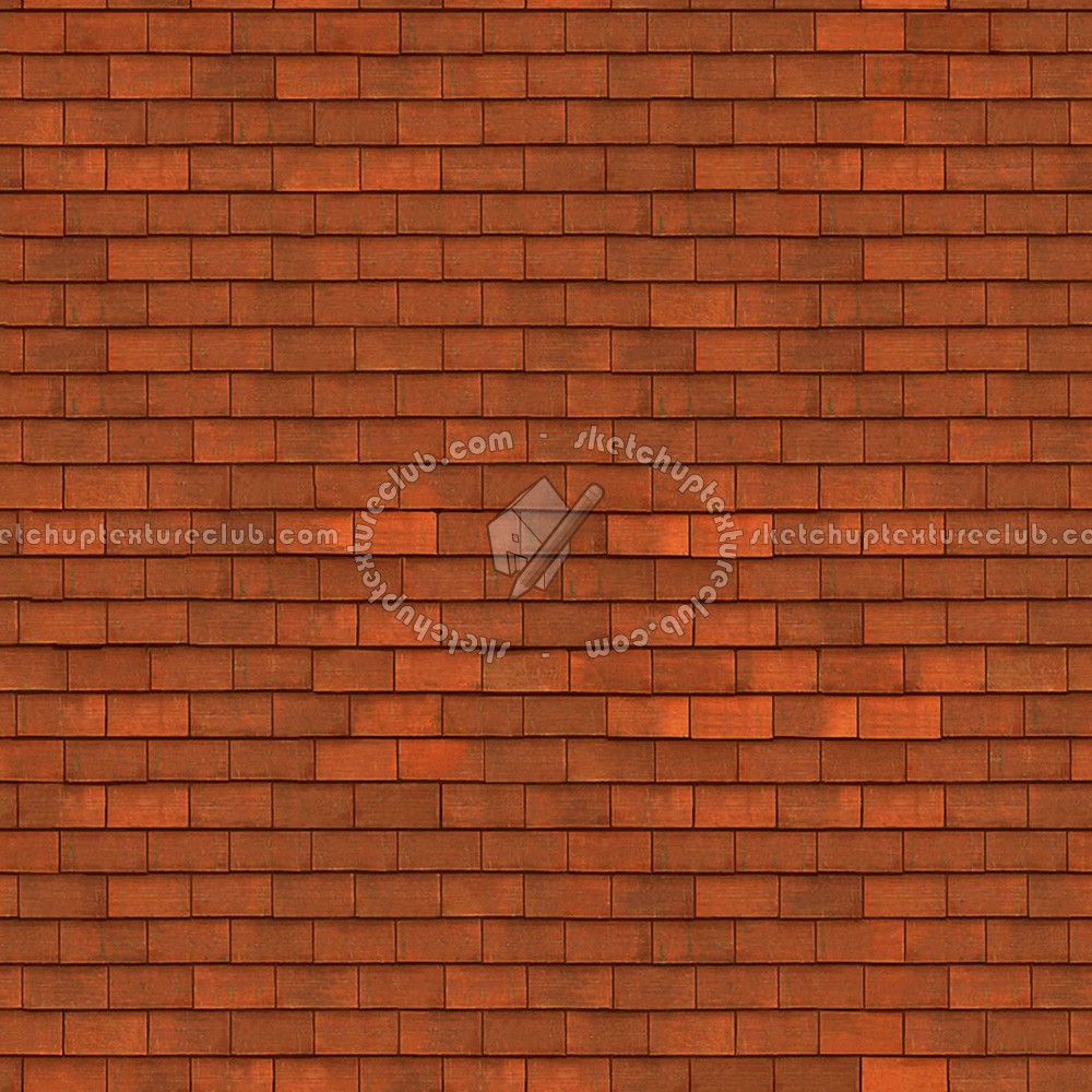 Textures   -   ARCHITECTURE   -   ROOFINGS   -   Flat roofs  - Gran cru flat clay roof tiles texture seamless 03537 (seamless)