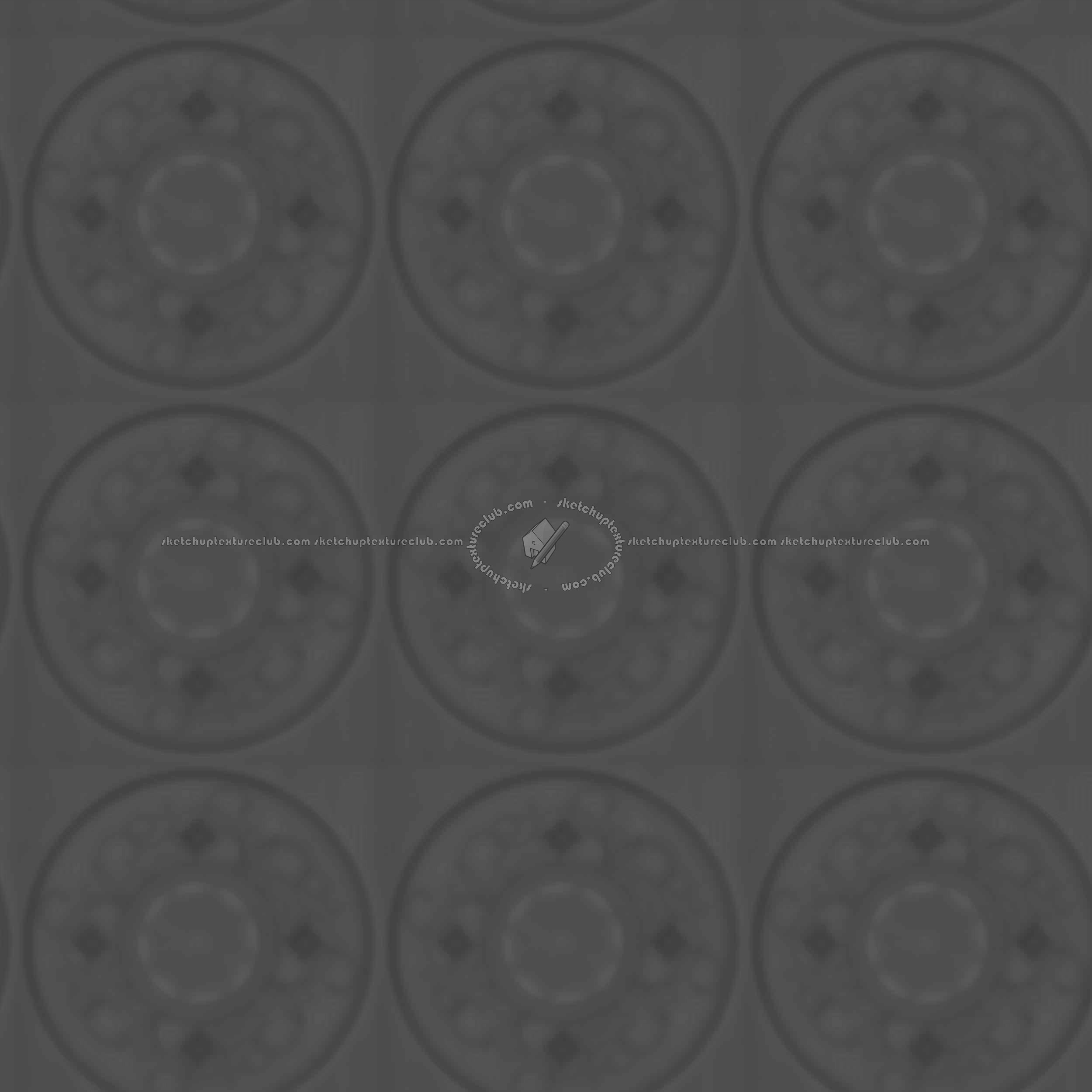 Textures   -   ARCHITECTURE   -   WOOD FLOORS   -   Geometric pattern  - Parquet geometric pattern texture seamless 04740 - Displacement