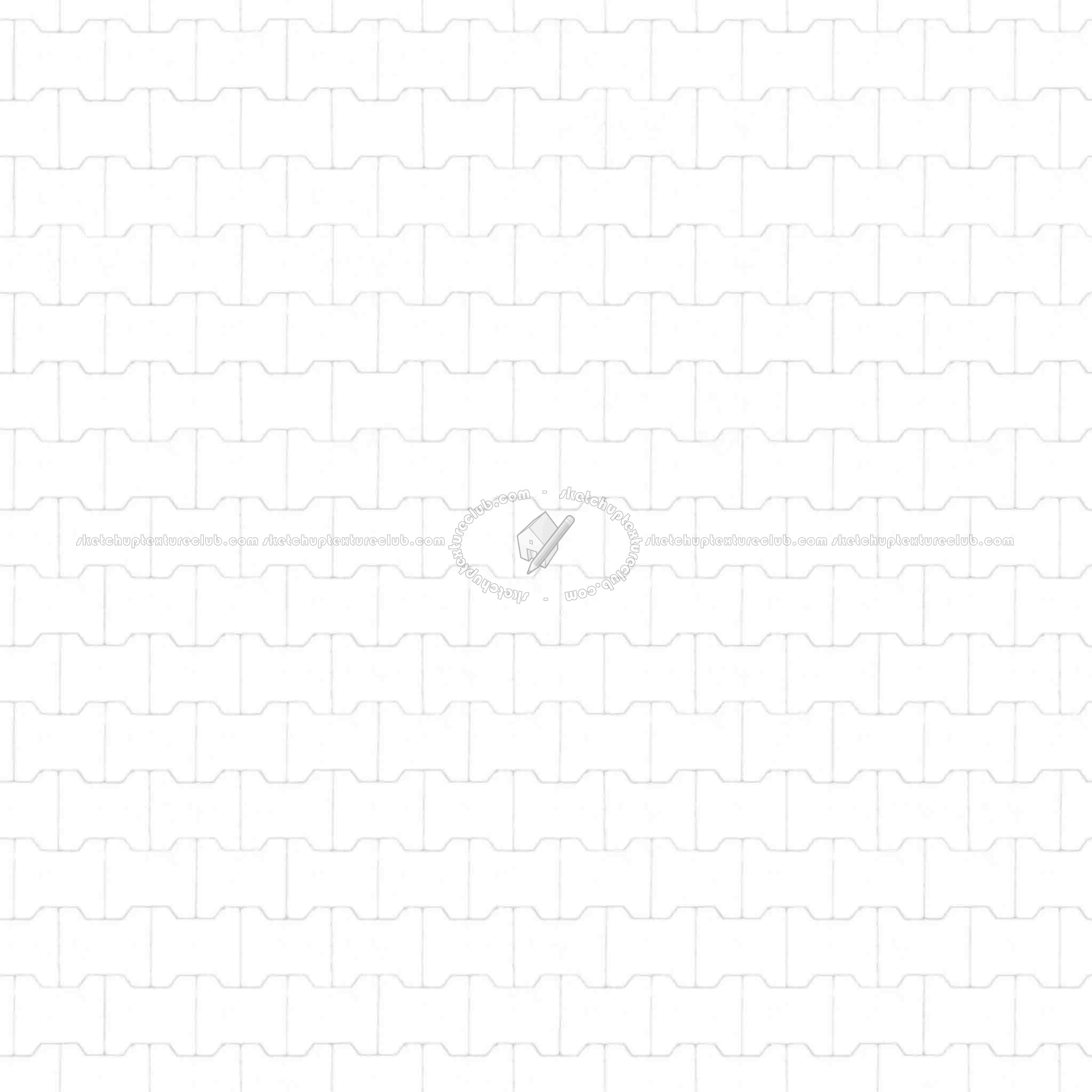 Textures   -   ARCHITECTURE   -   PAVING OUTDOOR   -   Concrete   -   Blocks regular  - Paving outdoor concrete regular block texture seamless 05644 - Ambient occlusion