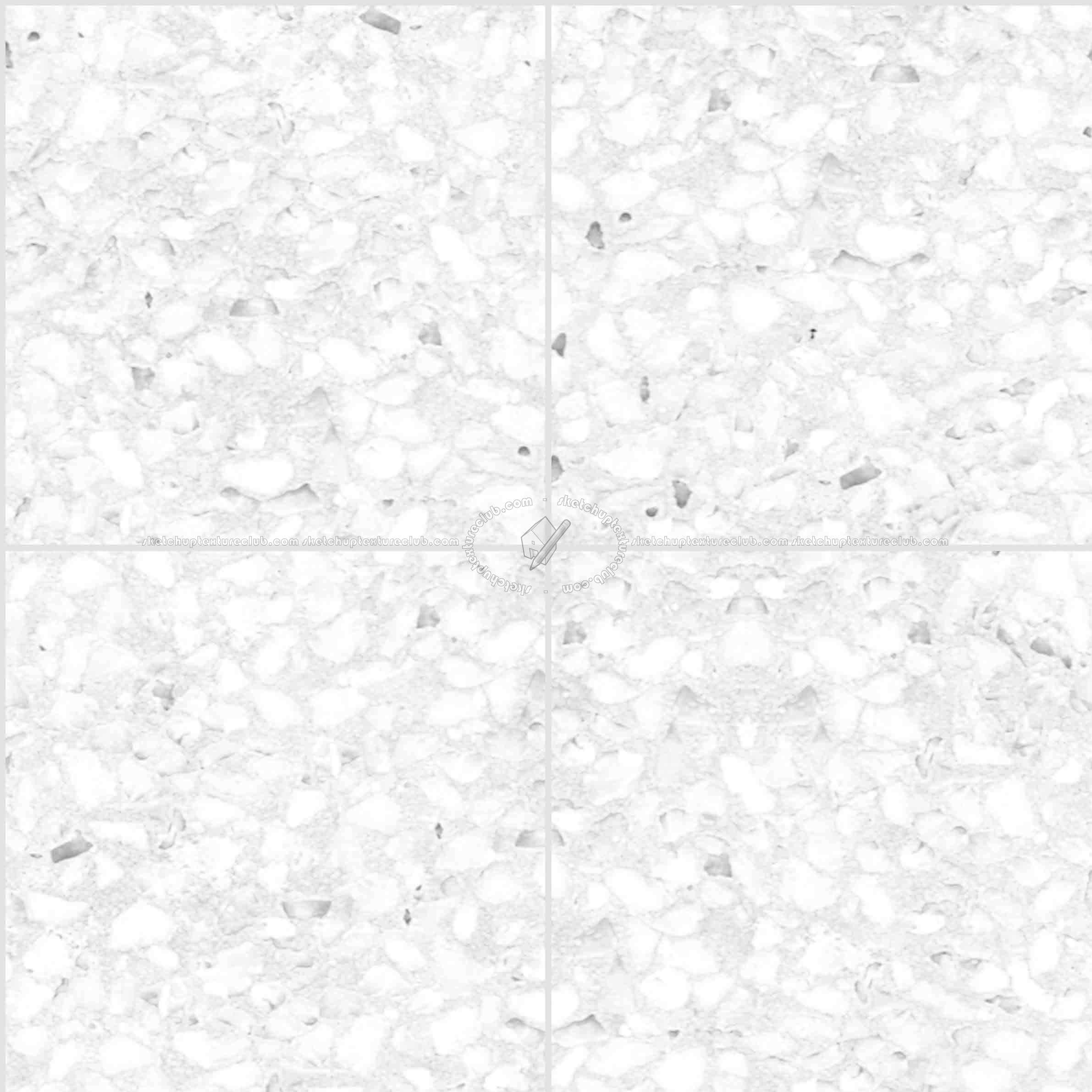 Textures   -   ARCHITECTURE   -   TILES INTERIOR   -   Terrazzo  - terrazzo floor tile PBR texture seamless 21502 - Ambient occlusion