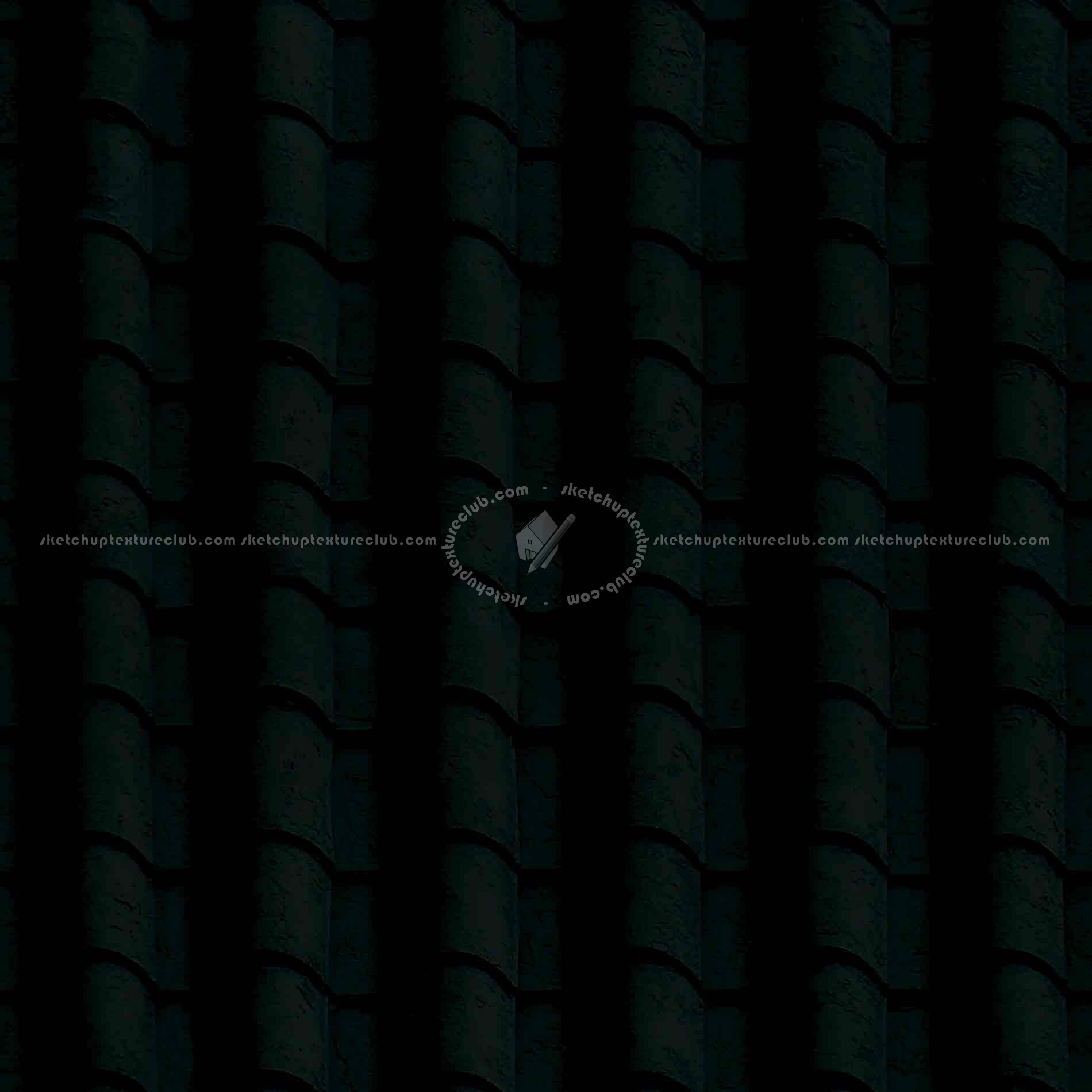 Textures   -   ARCHITECTURE   -   ROOFINGS   -   Clay roofs  - Clay roof texture seamless 19568 - Specular