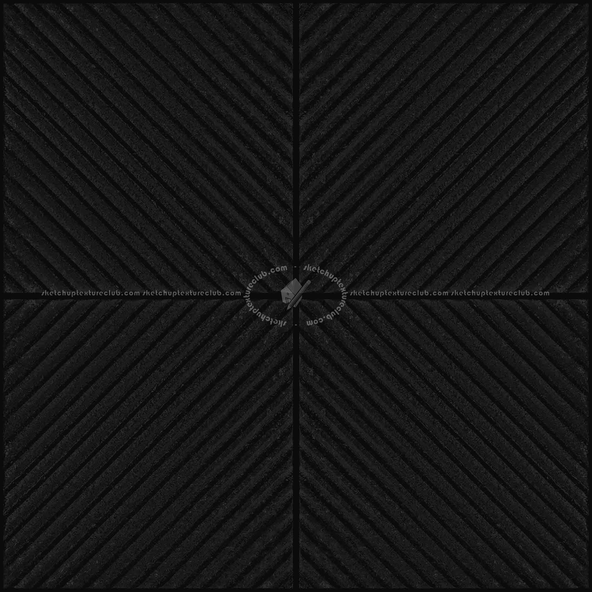 Textures   -   ARCHITECTURE   -   PAVING OUTDOOR   -   Concrete   -   Blocks regular  - Ramp concrete tiles PBR texture seamless 21973 - Specular