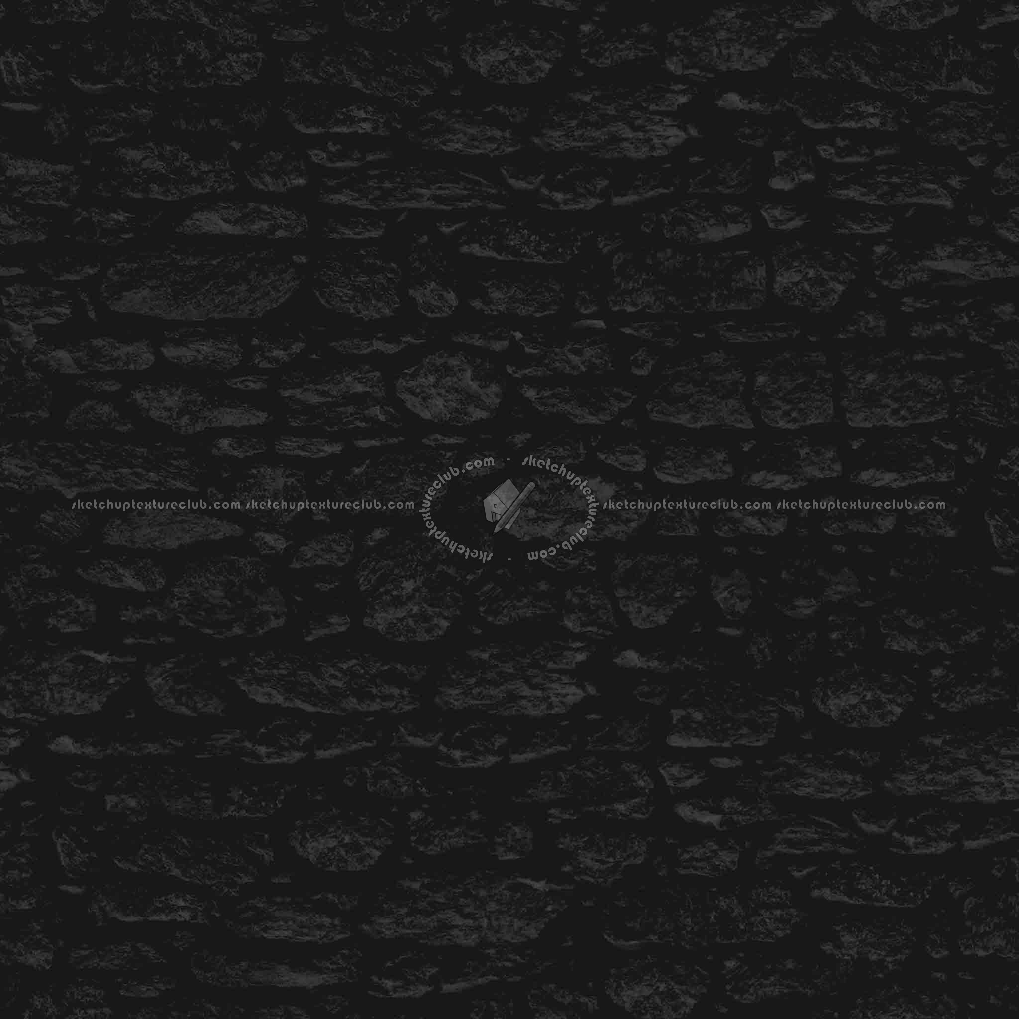 Textures   -   ARCHITECTURE   -   STONES WALLS   -   Stone walls  - Old wall stone texture seamless 08580 - Specular