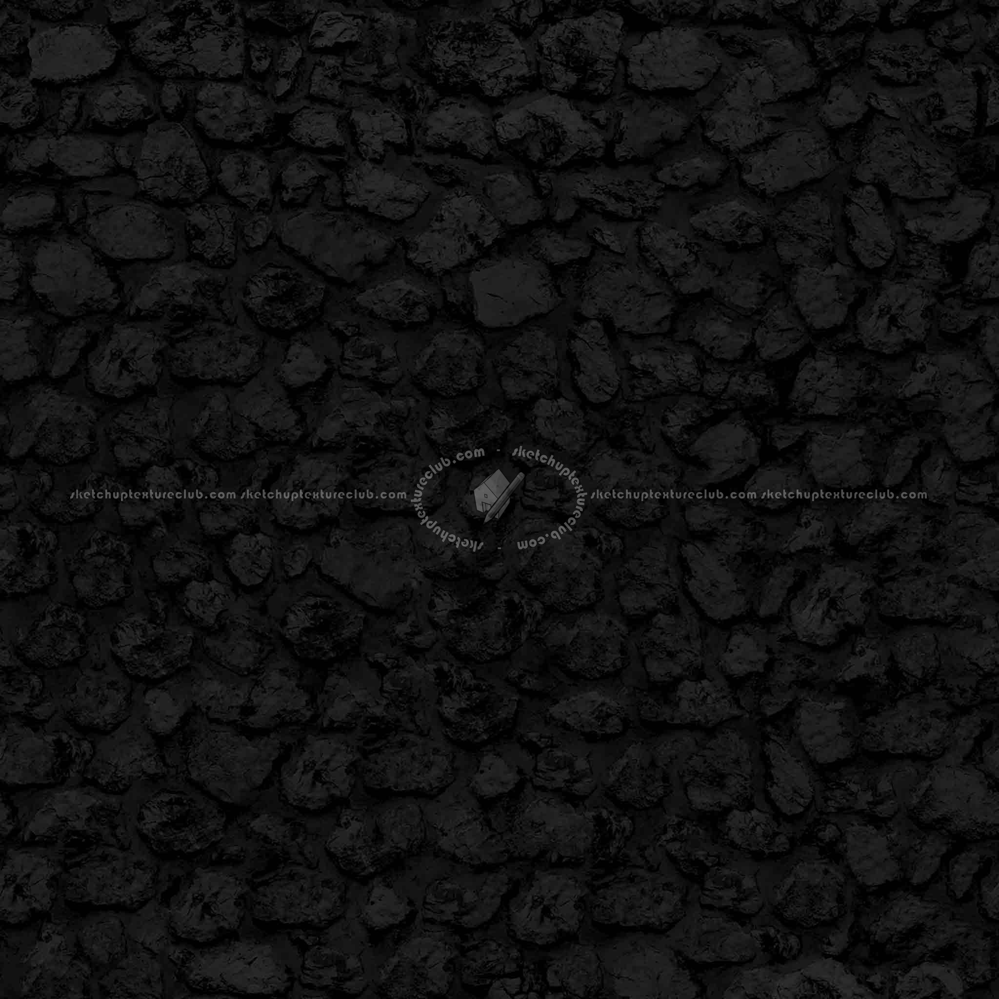 Textures   -   ARCHITECTURE   -   STONES WALLS   -   Stone walls  - Old wall stone texture seamless 08583 - Specular