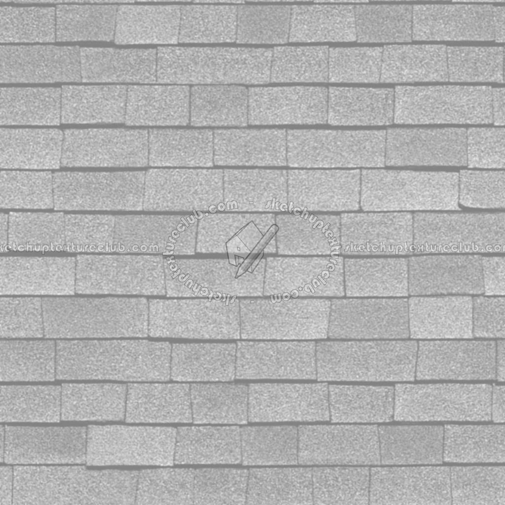 Textures   -   ARCHITECTURE   -   ROOFINGS   -   Asphalt roofs  - Asphalt roofing texture seamless 03251 - Bump