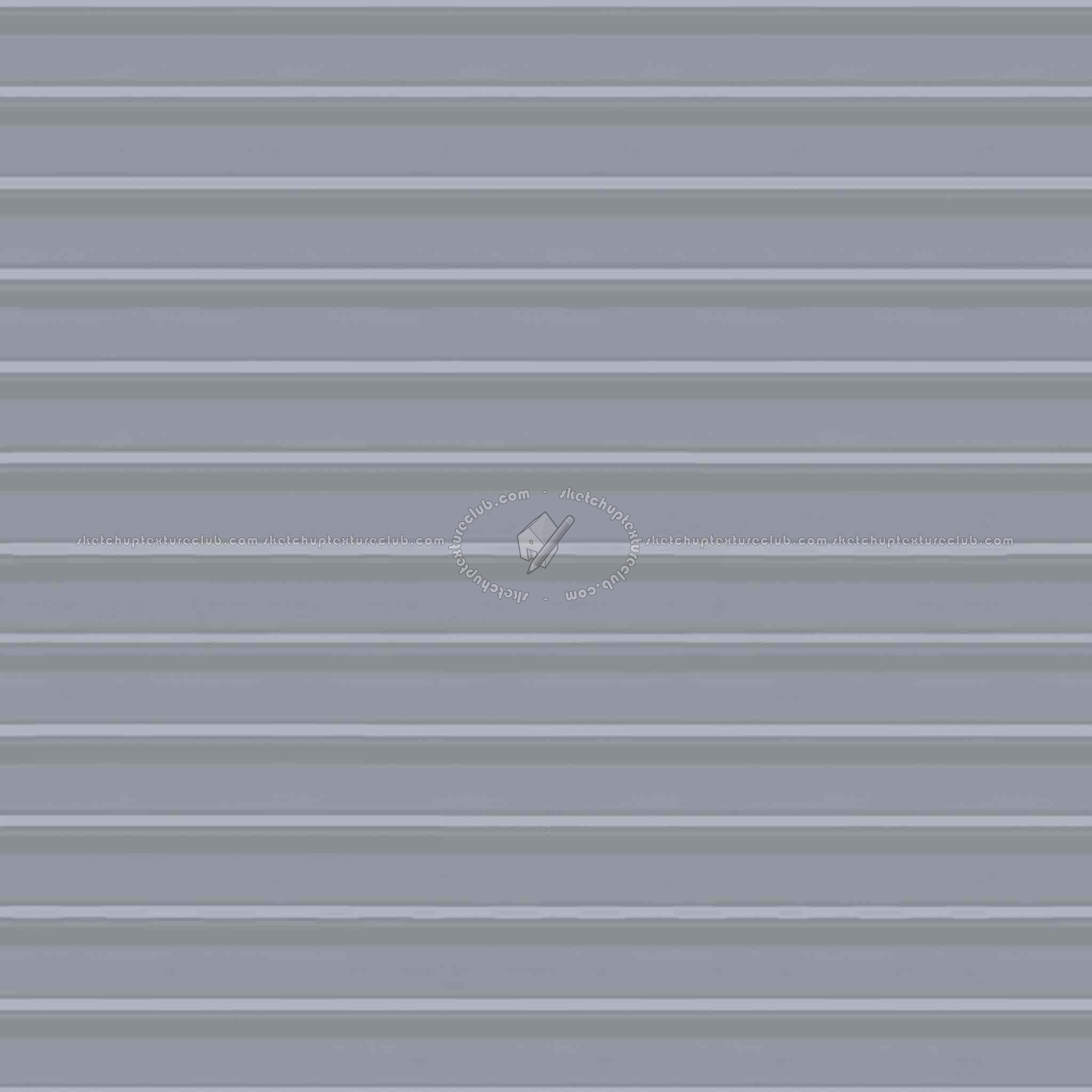Textures   -   MATERIALS   -   METALS   -   Corrugated  - Brushed aluminium corrugated steel texture seamless 09919 - Specular