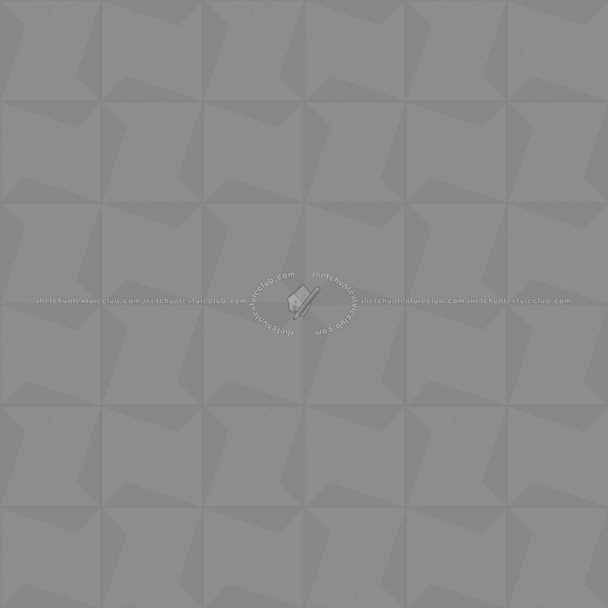 Textures   -   ARCHITECTURE   -   TILES INTERIOR   -   Cement - Encaustic   -   Cement  - Cement concrete tile texture seamless 13317 - Displacement