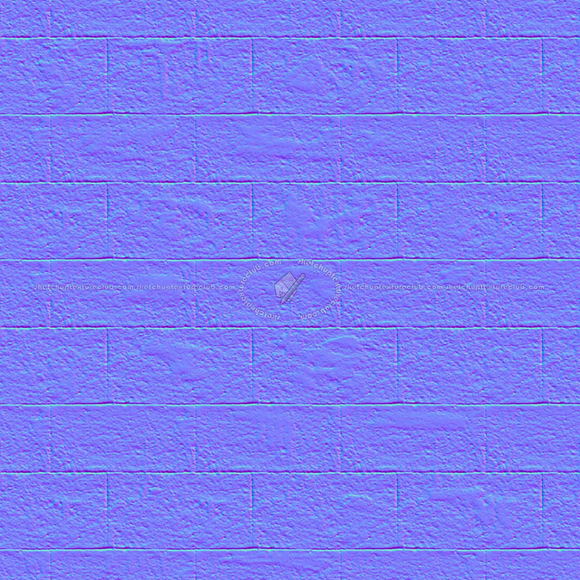 Textures   -   ARCHITECTURE   -   CONCRETE   -   Plates   -   Dirty  - Concrete dirt plates wall texture seamless 01740 - Normal