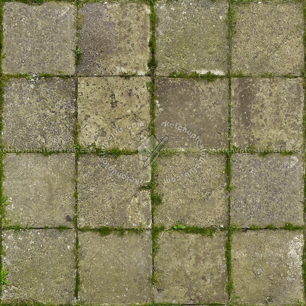 Textures   -   ARCHITECTURE   -   PAVING OUTDOOR   -   Concrete   -   Blocks damaged  - Concrete paving outdoor damaged texture seamless 05481 (seamless)