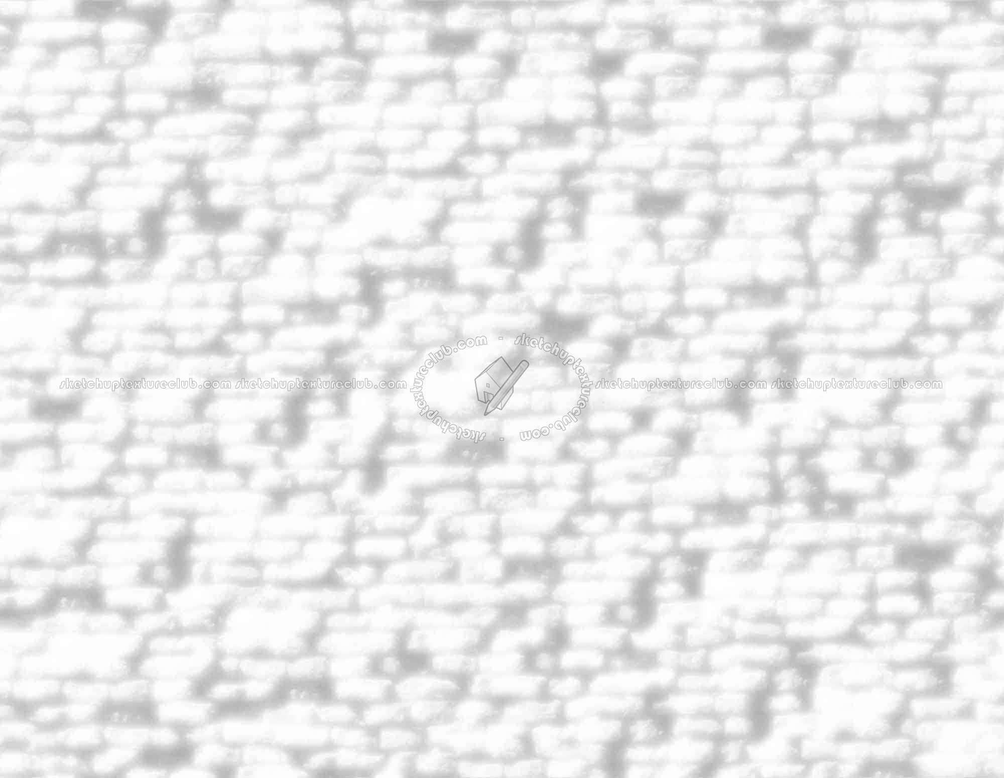 Textures   -   ARCHITECTURE   -   BRICKS   -   Damaged bricks  - Damaged bricks texture seamless 00103 - Ambient occlusion