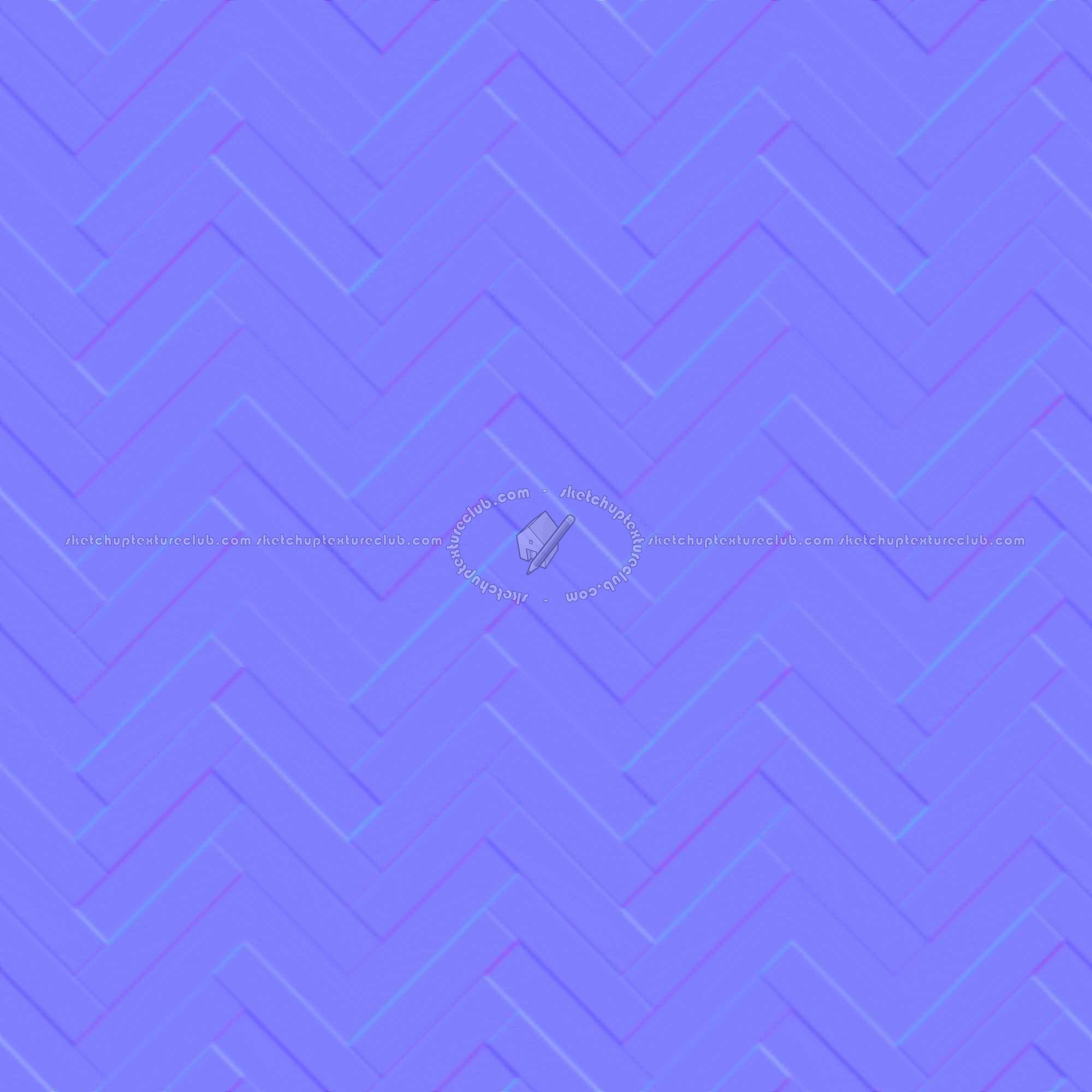 Textures   -   ARCHITECTURE   -   WOOD FLOORS   -   Herringbone  - Herringbone colored parquet texture seamless 04888 - Normal