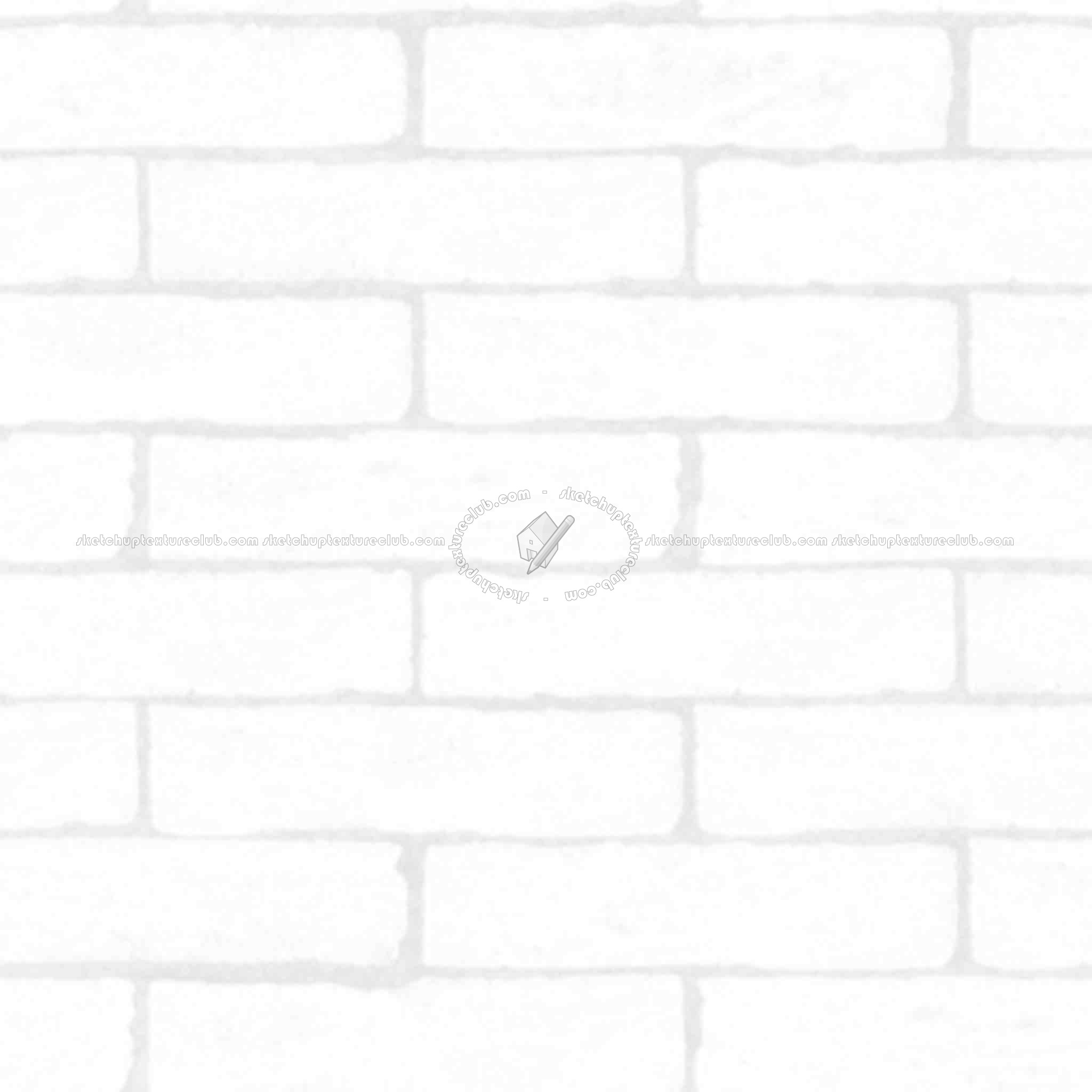 Textures   -   ARCHITECTURE   -   BRICKS   -   Facing Bricks   -   Rustic  - Rustic bricks texture seamless 00175 - Ambient occlusion