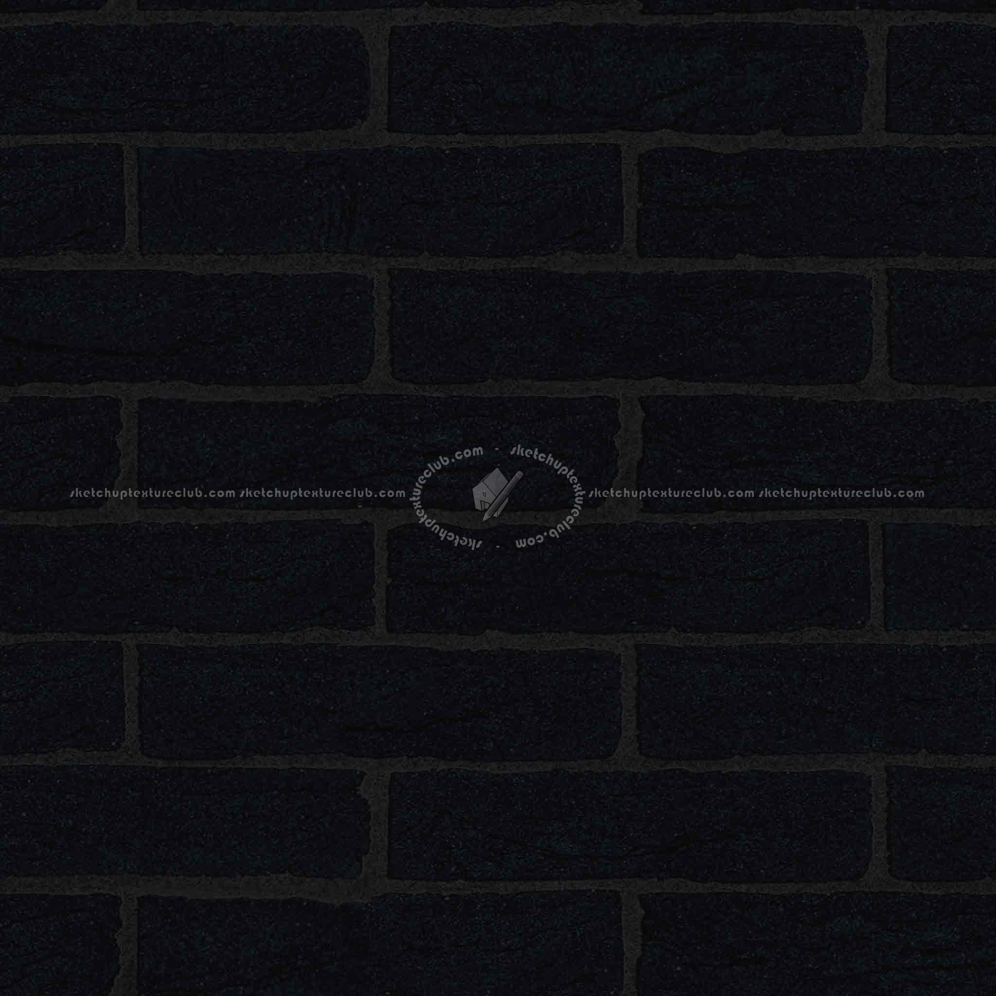Textures   -   ARCHITECTURE   -   BRICKS   -   Facing Bricks   -   Rustic  - Rustic bricks texture seamless 00175 - Specular