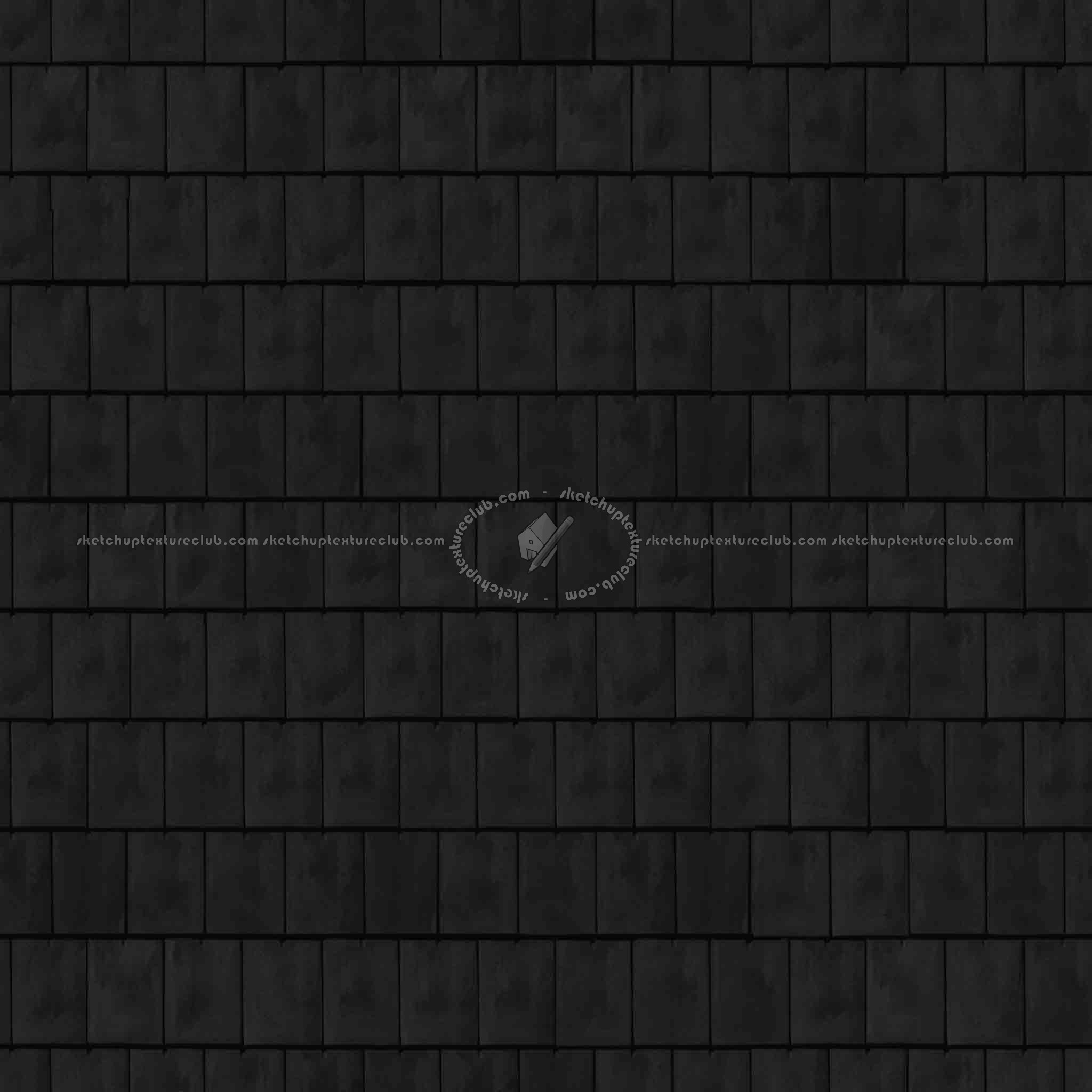 Textures   -   ARCHITECTURE   -   ROOFINGS   -   Clay roofs  - Clay roofing Gauloise texture seamless 03359 - Specular