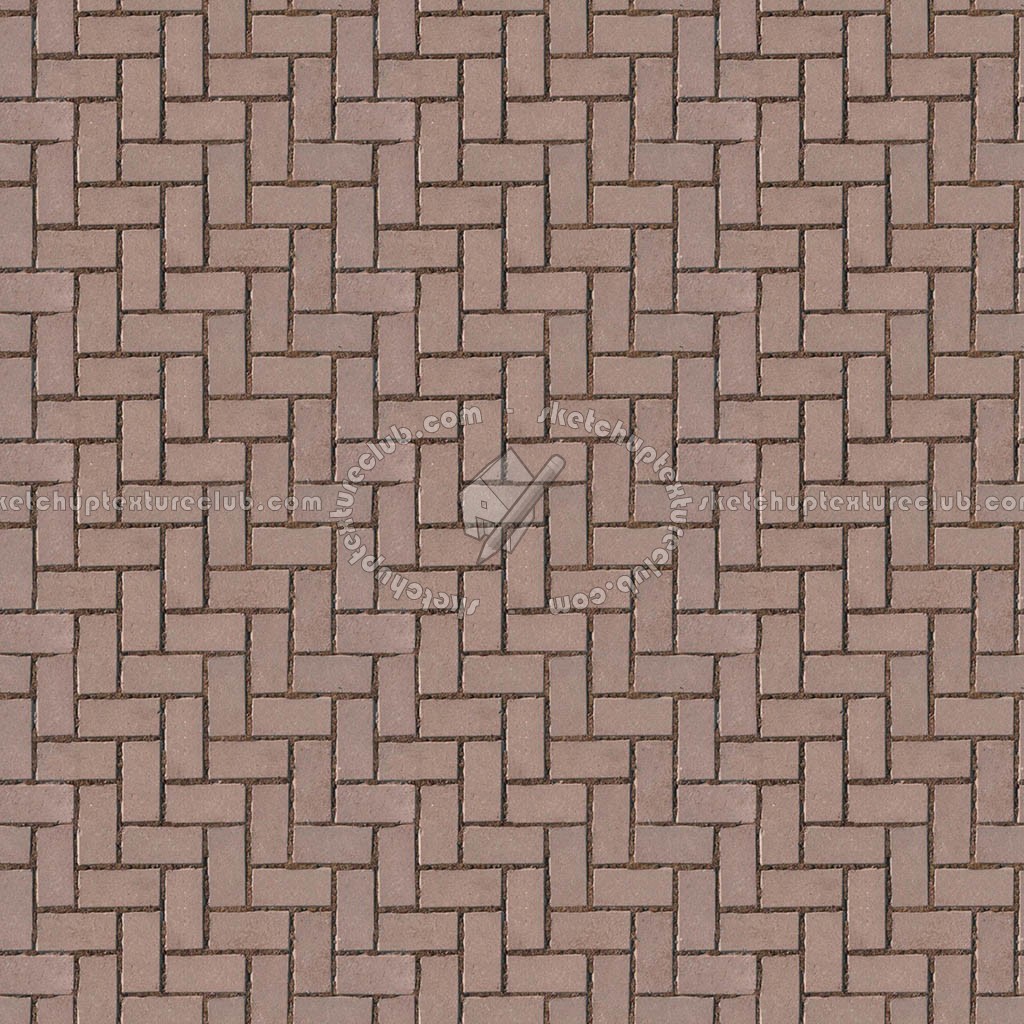 Textures   -   ARCHITECTURE   -   PAVING OUTDOOR   -   Concrete   -   Herringbone  - Concrete paving herringbone outdoor texture seamless 05809 (seamless)