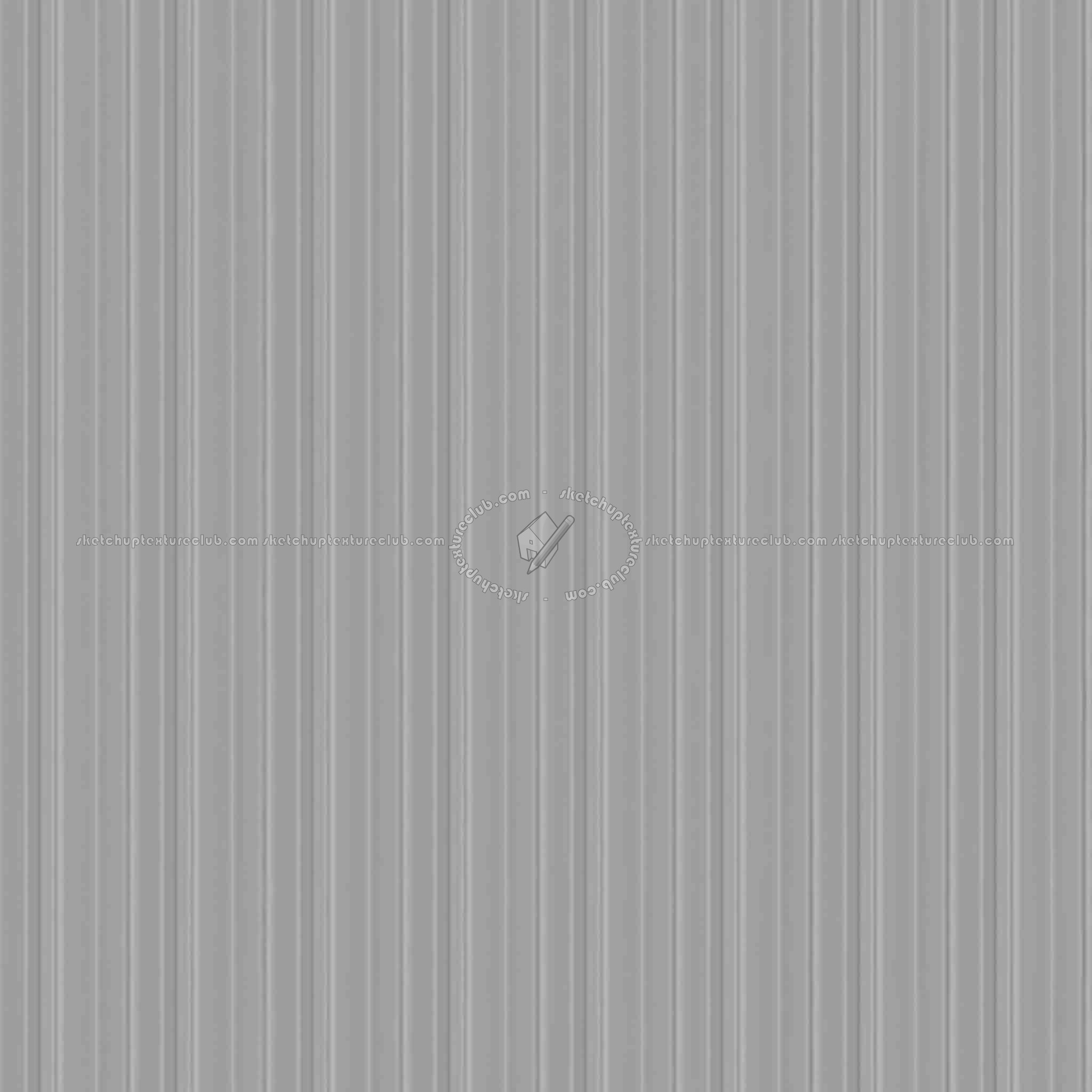 Textures   -   MATERIALS   -   METALS   -   Corrugated  - Corrugated steel texture seamless 09937 - Specular