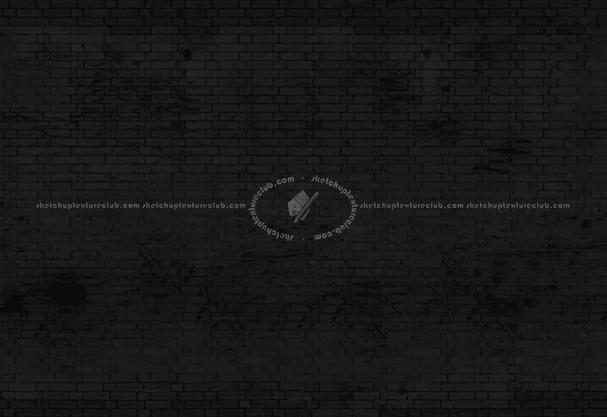 Textures   -   ARCHITECTURE   -   BRICKS   -   Damaged bricks  - Damaged bricks texture seamless 00121 - Specular