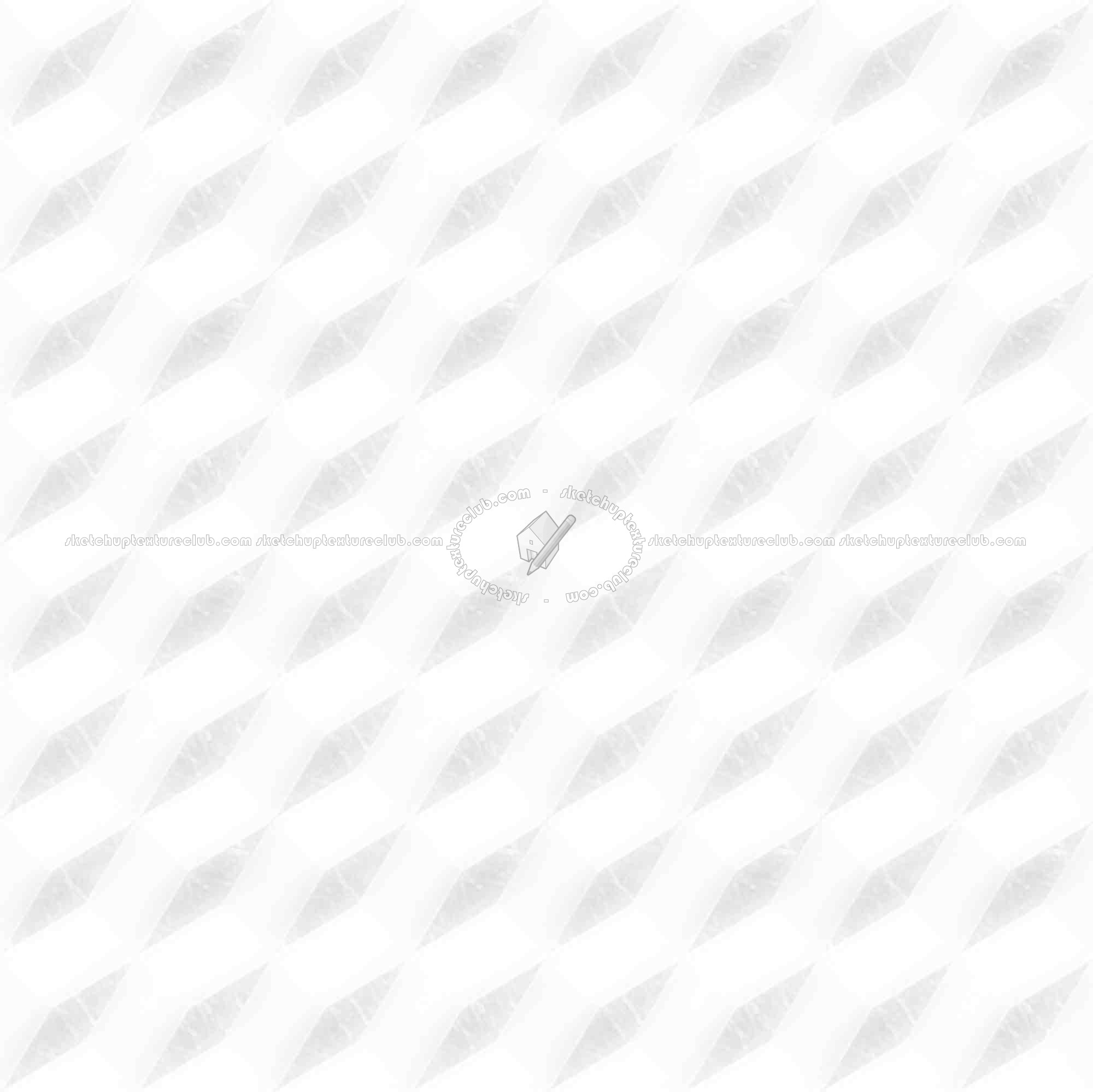 Textures   -   ARCHITECTURE   -   TILES INTERIOR   -   Marble tiles   -   White  - Illusion black white marble floor tile texture seamless 14821 - Ambient occlusion