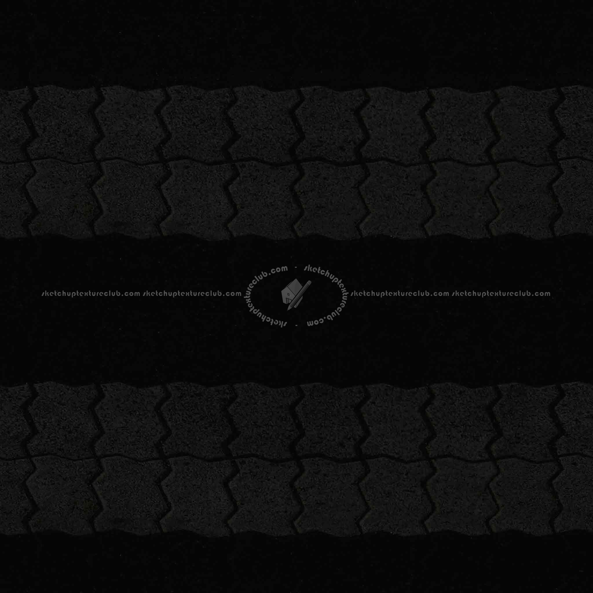 Textures   -   ARCHITECTURE   -   PAVING OUTDOOR   -   Concrete   -   Blocks regular  - Paving outdoor concrete regular block texture seamless 05645 - Specular